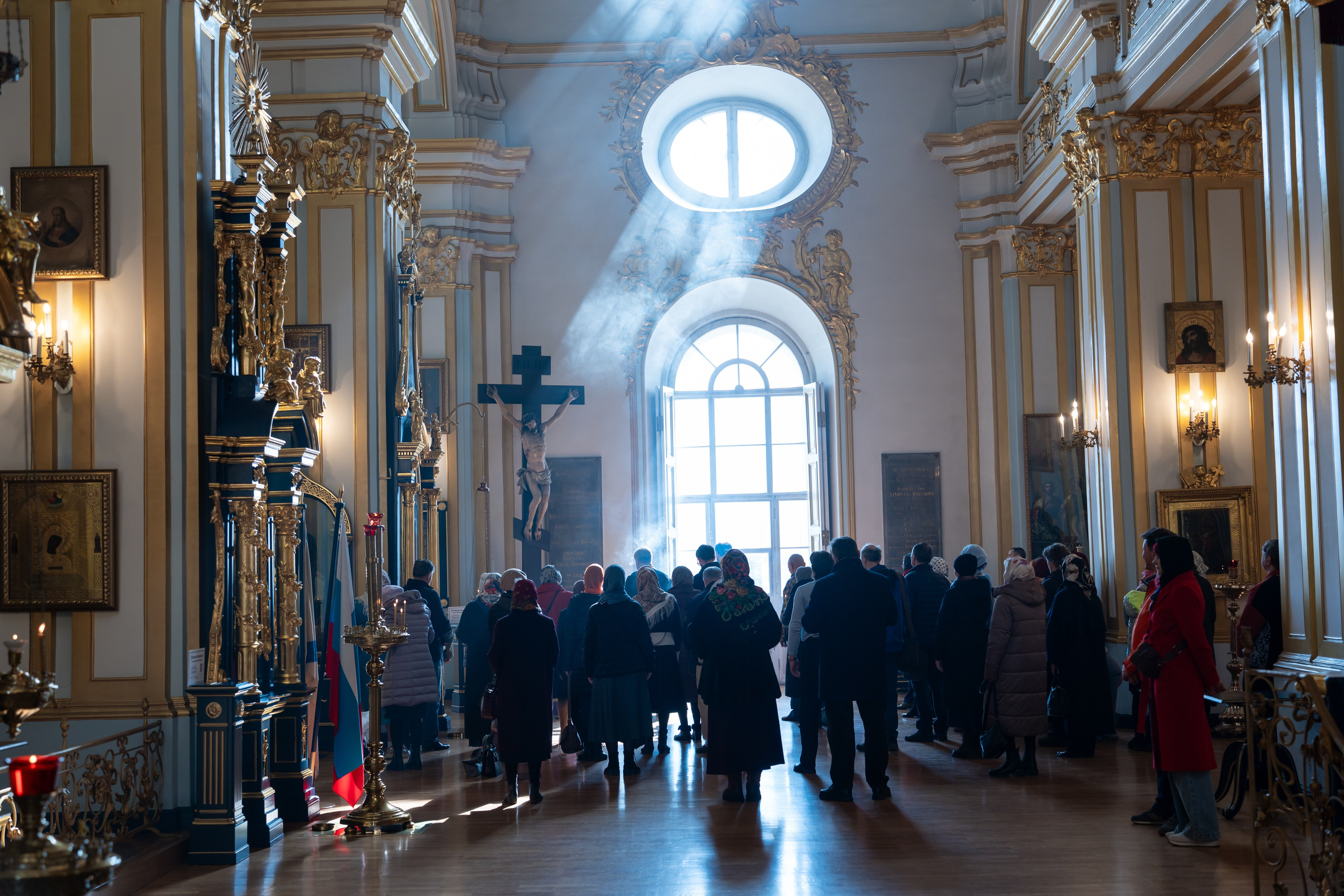 Неделя 4-я Великого поста, прп. Иоанна Лествичника. Святых сорока мучеников, в Севастийском озере мучившихся. НИКОЛО-БОГОЯВЛЕНСКИЙ МОРСКОЙ СОБОР