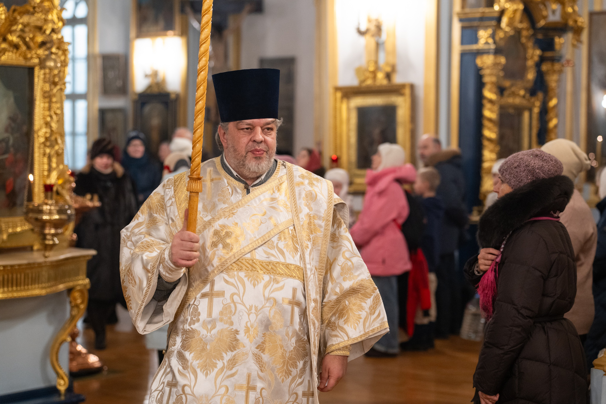 Праздничное бдение в Николо-Богоявленском морском соборе. НИКОЛО-БОГОЯВЛЕНСКИЙ МОРСКОЙ СОБОР