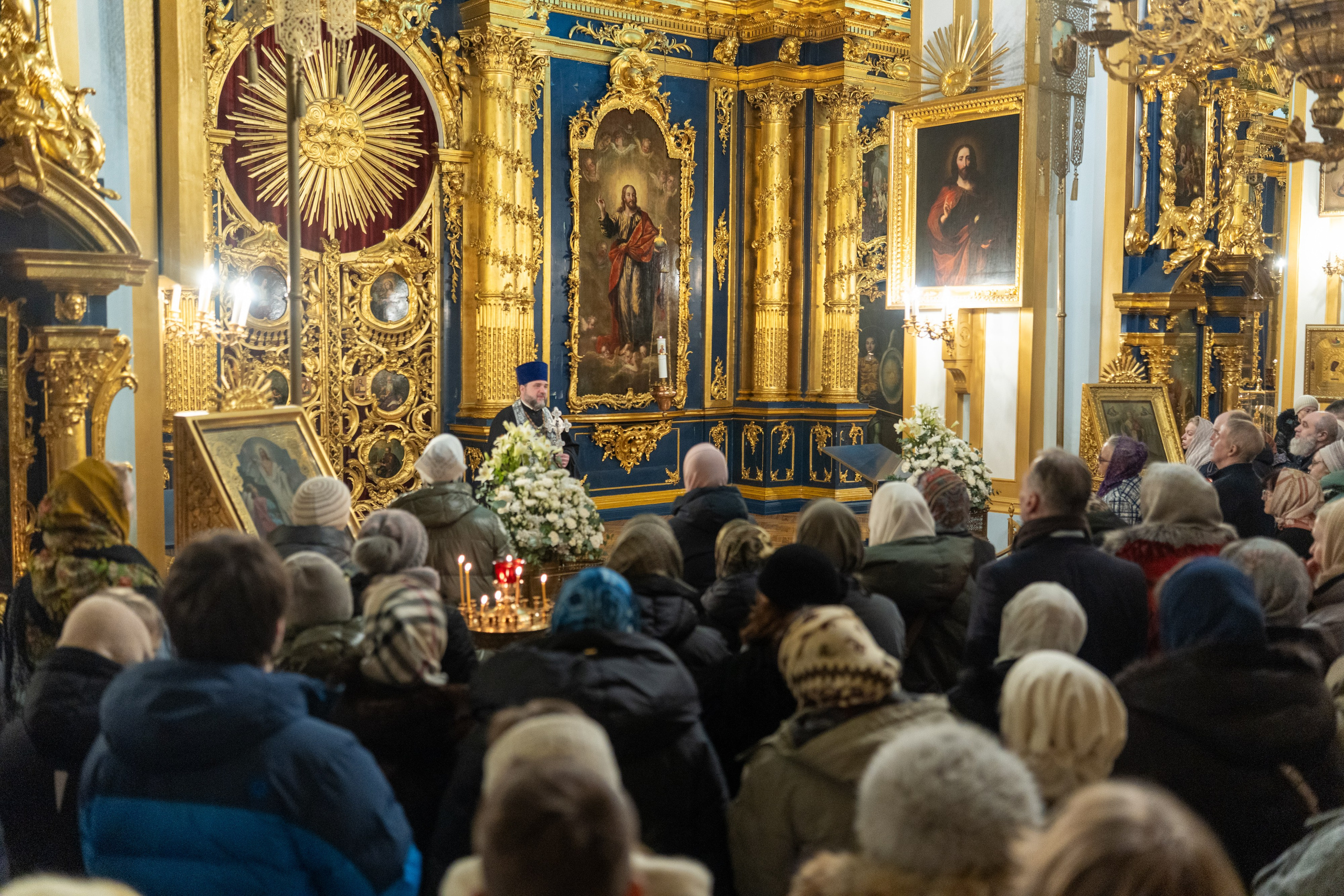 Великая вечерня. Чин прощения. НИКОЛО-БОГОЯВЛЕНСКИЙ МОРСКОЙ СОБОР