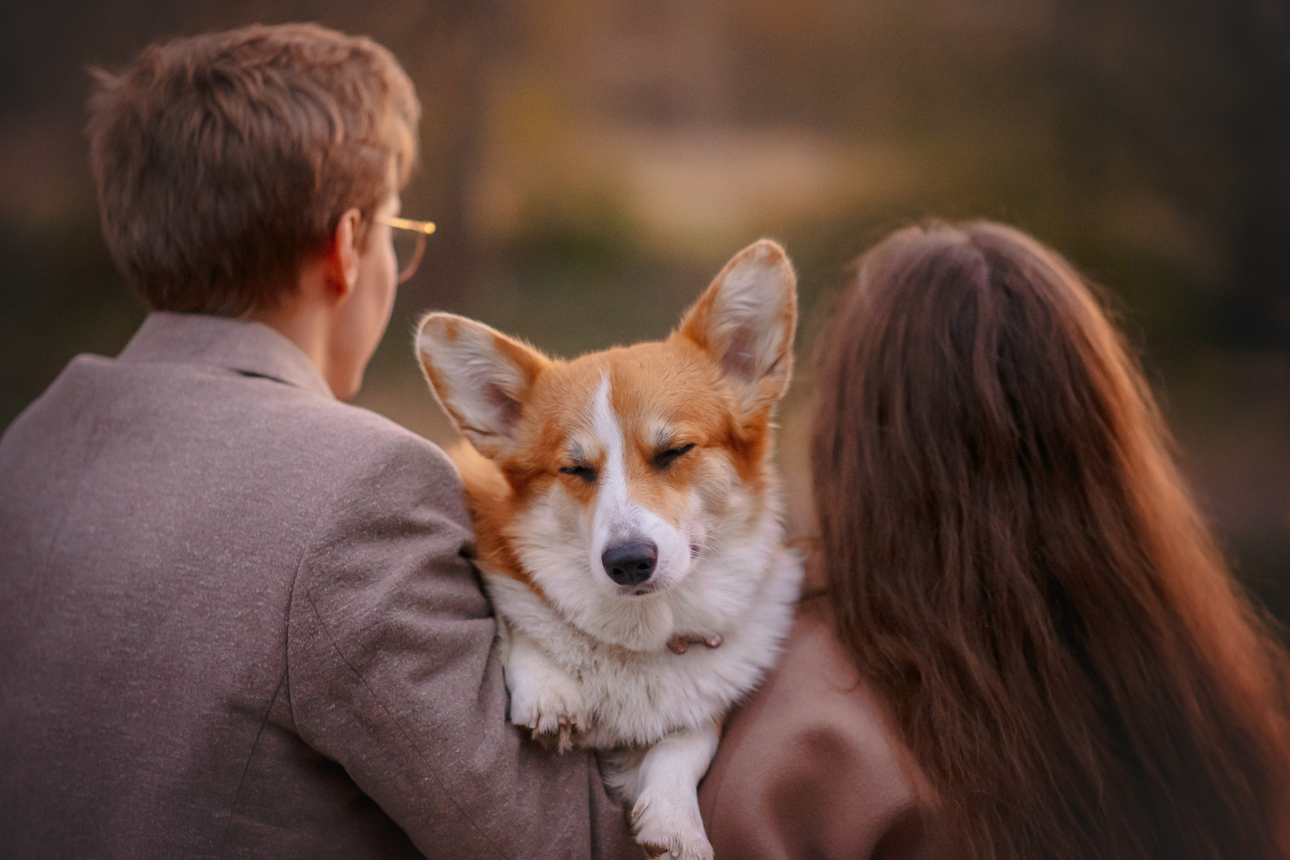 Максим, Аня и Челси — 19.10.2024. Фотограф — Анималист | Анна Абрамова