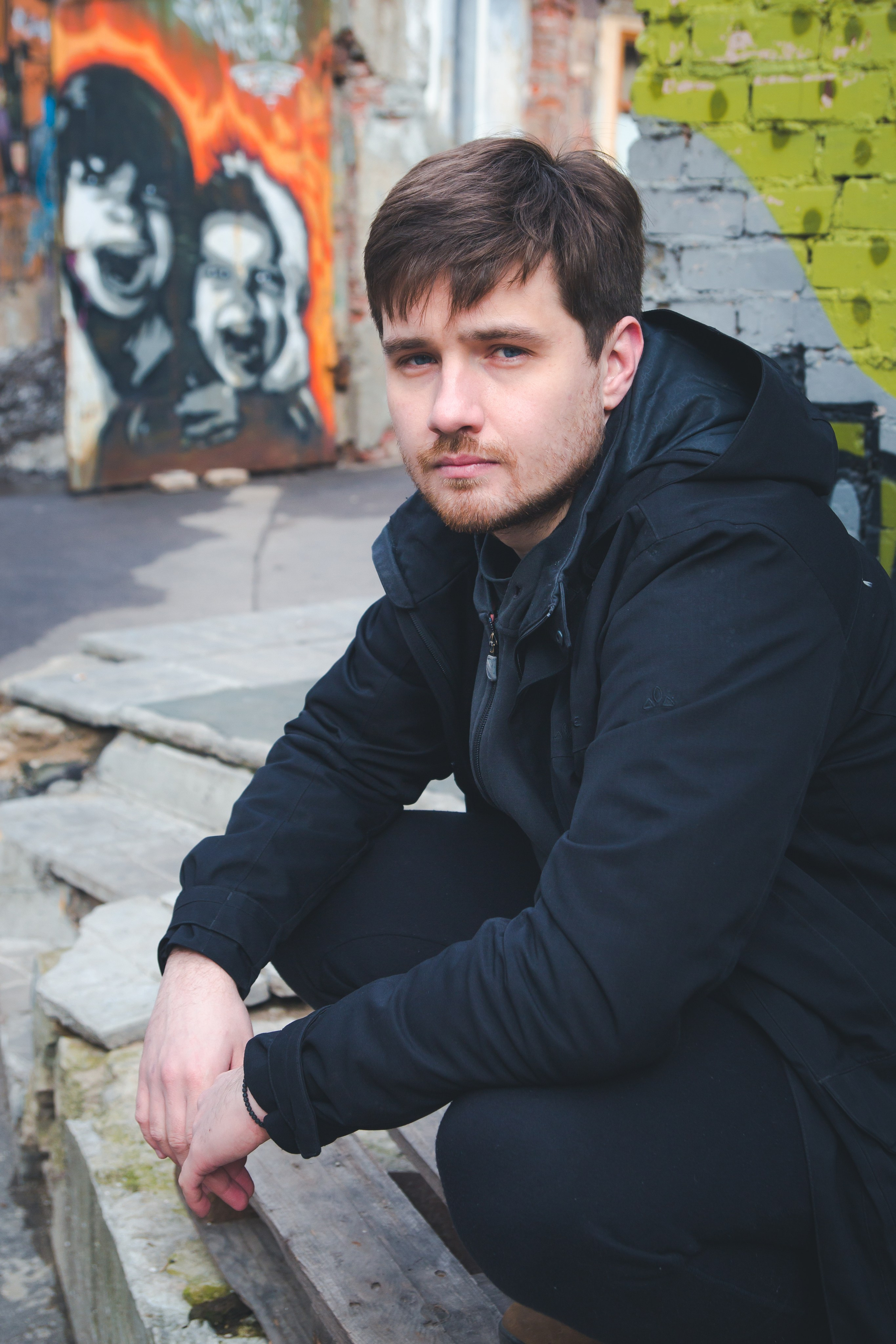 С Сашей на Хохловке. Фотограф Мария Згонник