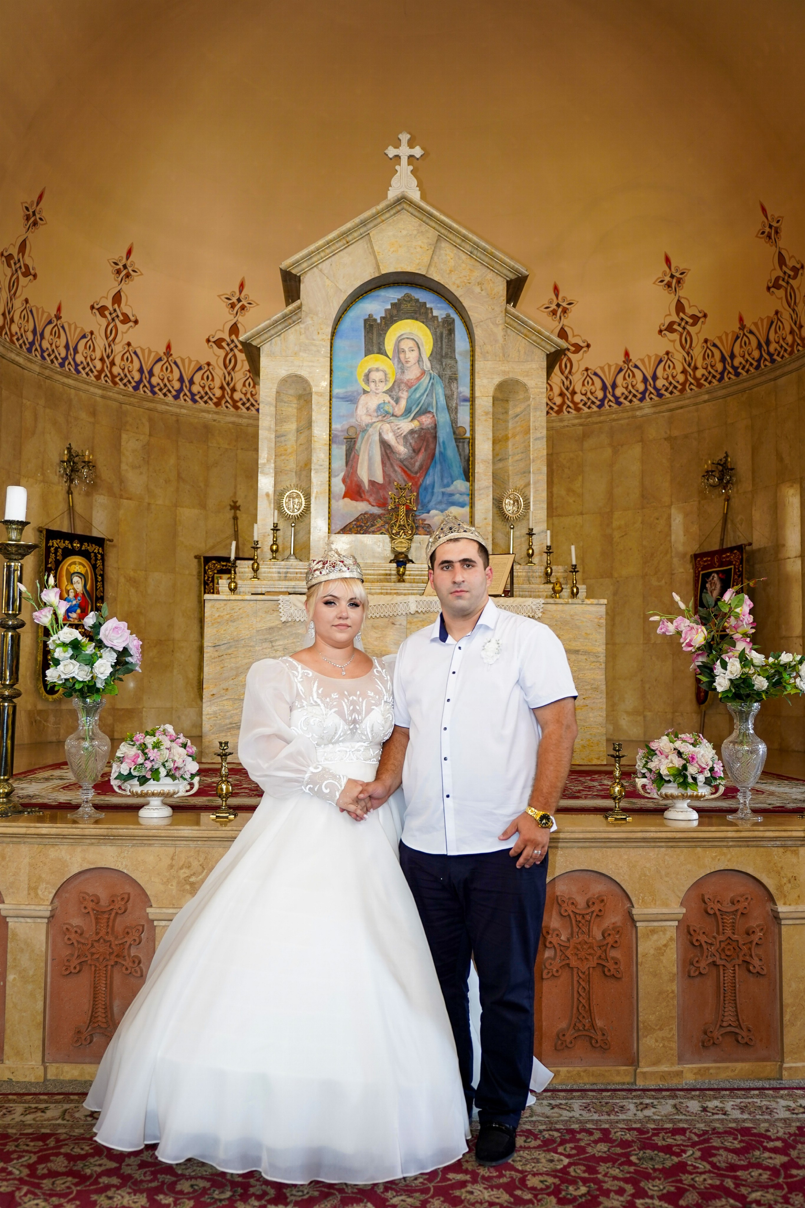 Обряд венчания в Армянской церкви. Фотограф Новороссийск | Геленджик и ЮФО Эльвина Ясинская