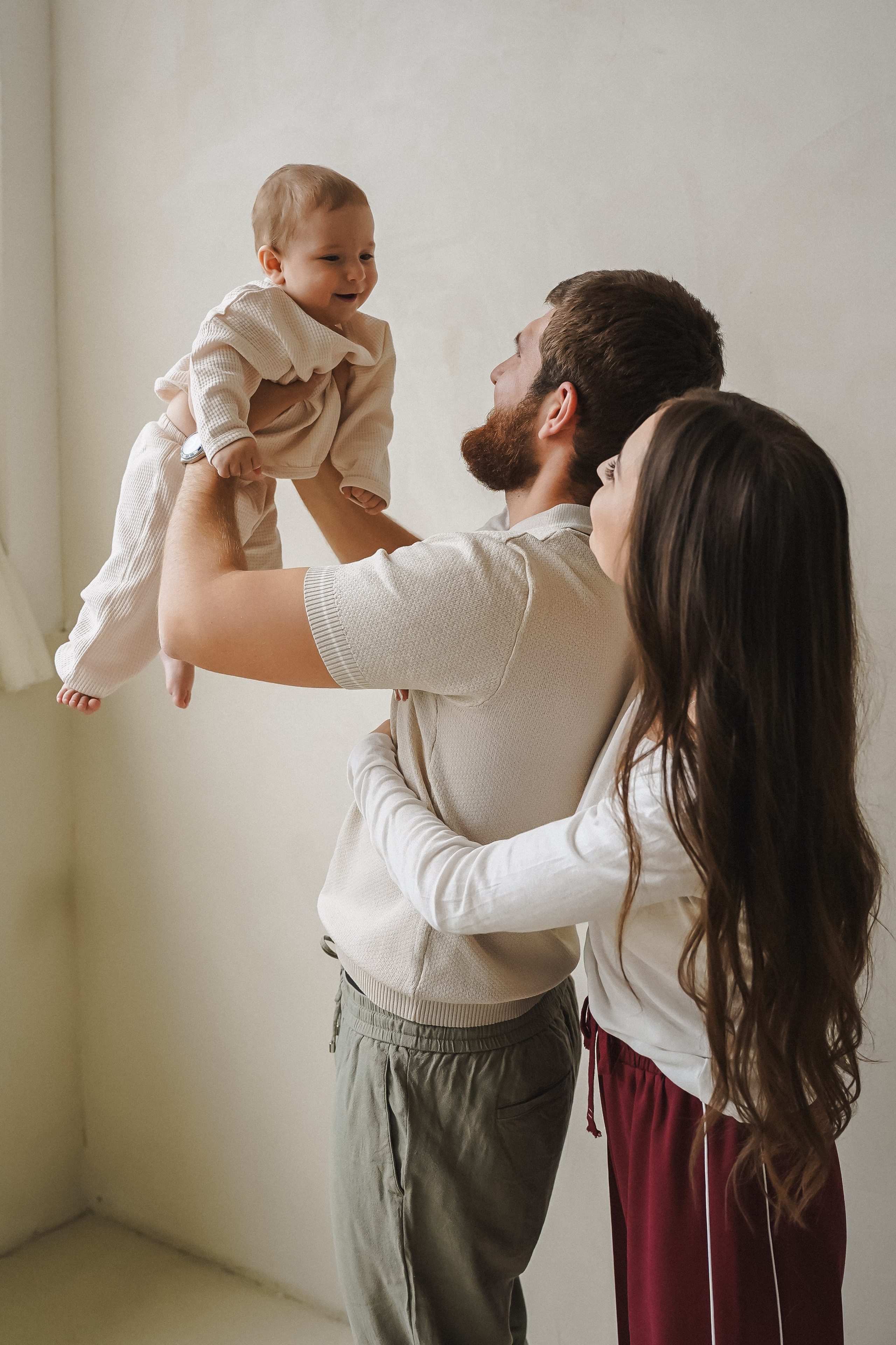 Ира, Вадим и Лёва. Свадебный фотограф в Москве Яна Деньгина