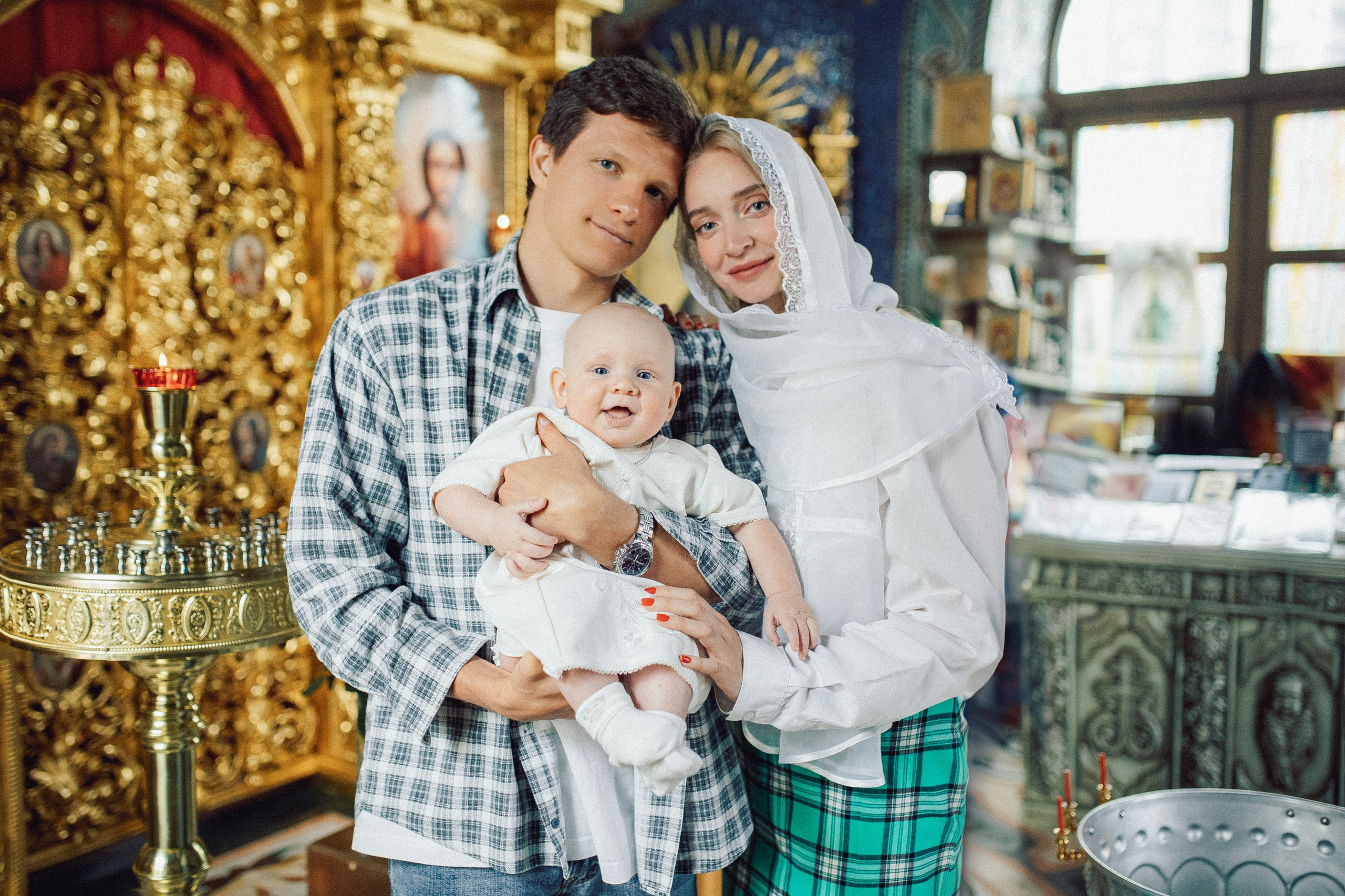 Крещение Леши