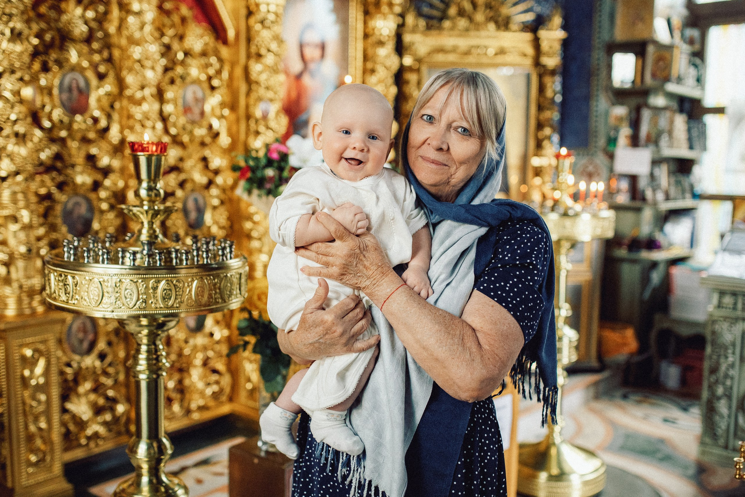 Крещение Леши