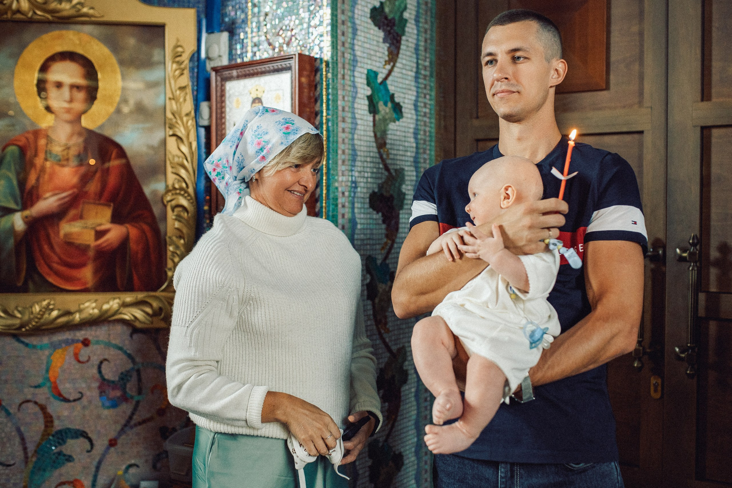 Крещение Леши