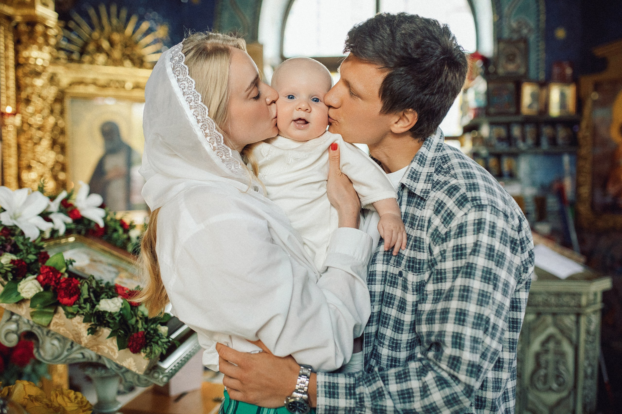 Крещение Леши