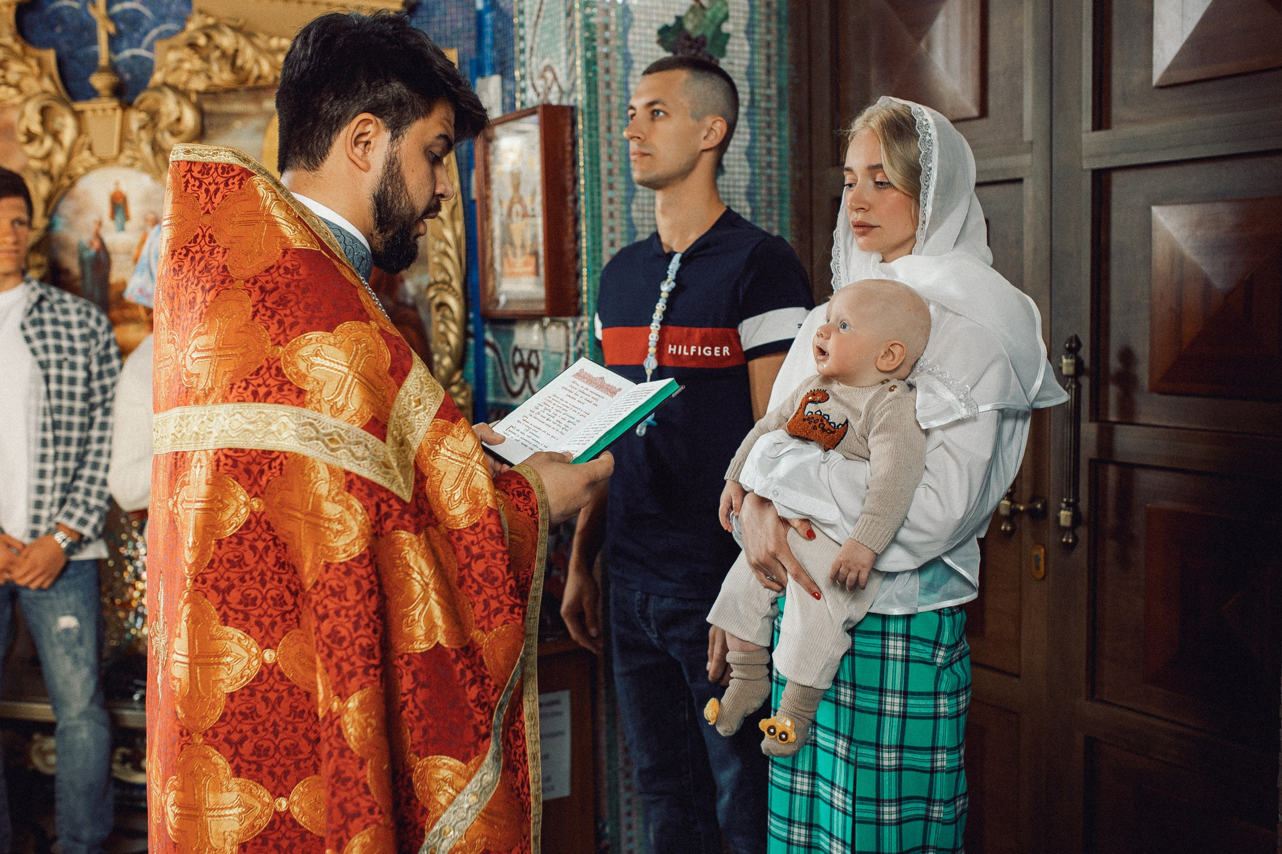 Крещение Леши