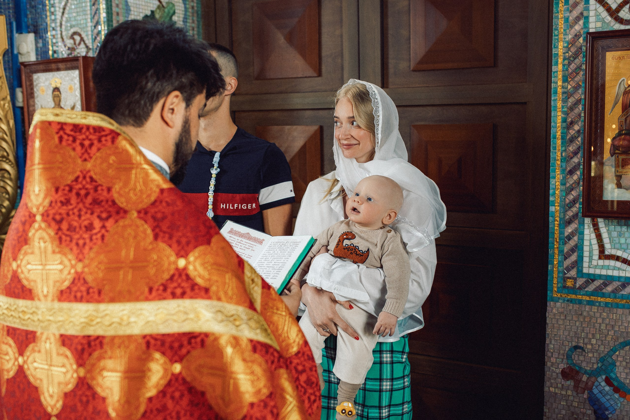 Крещение Леши