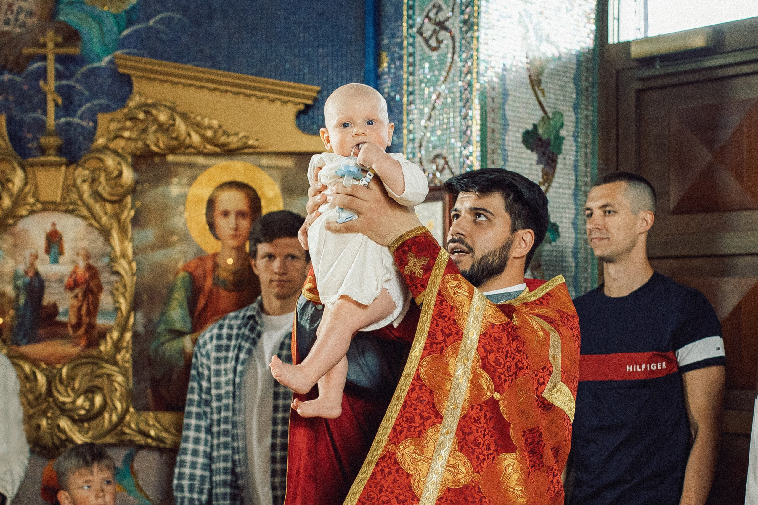 Крещение Леши