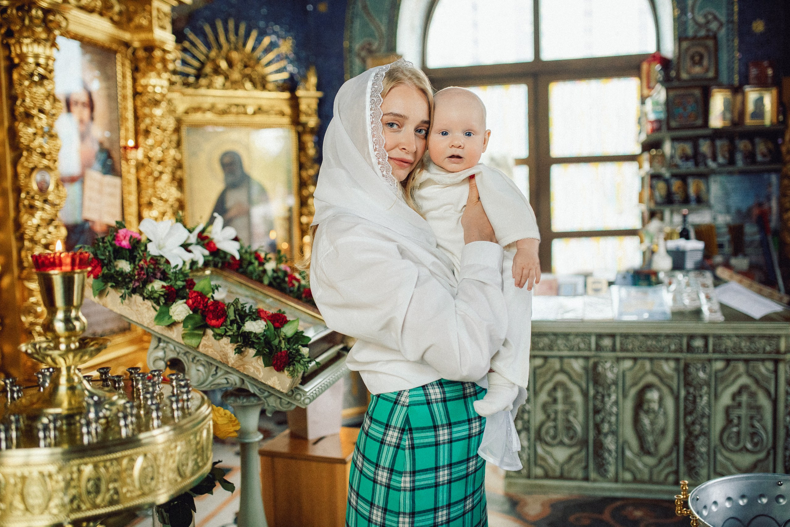 Крещение Леши