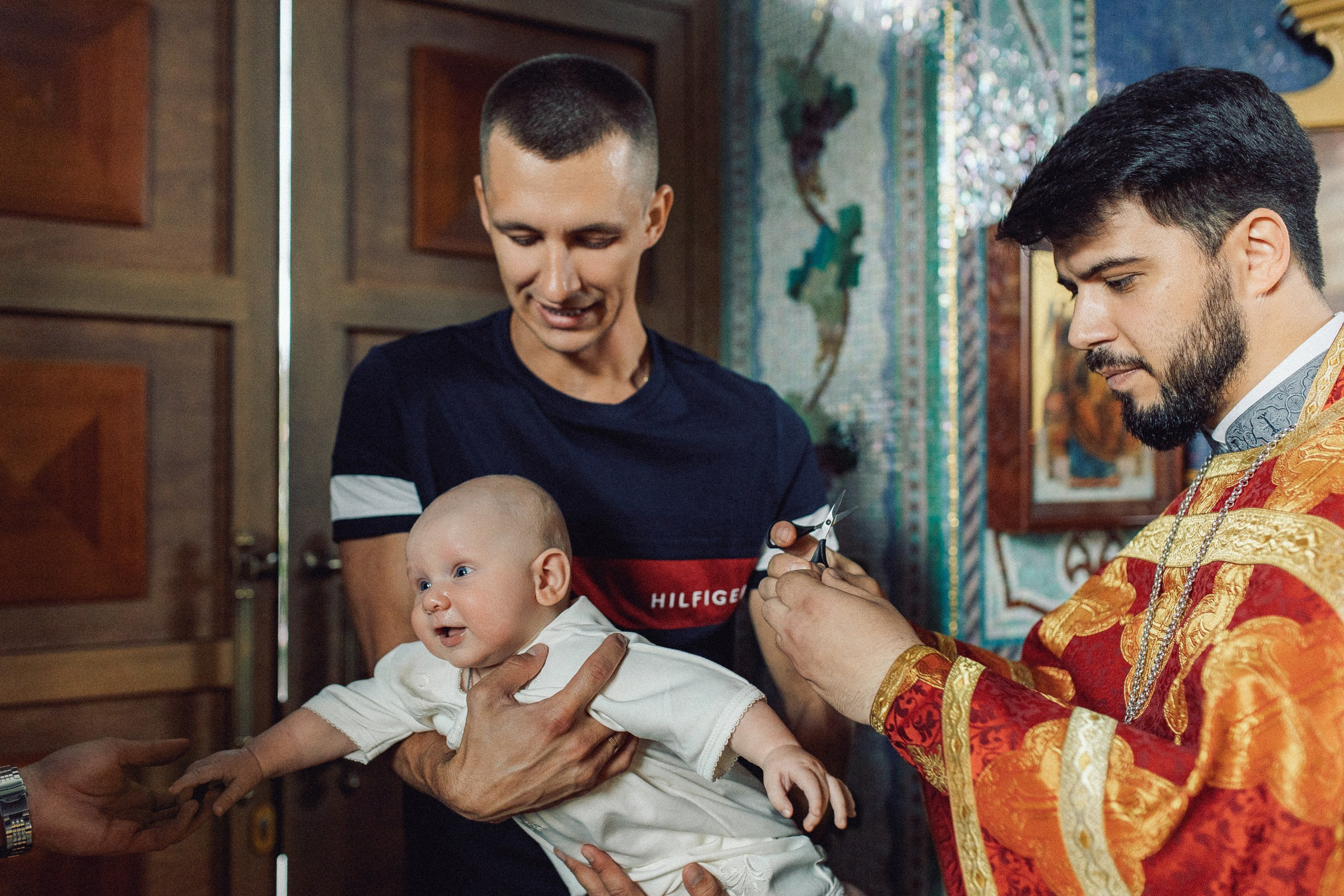 Крещение Леши