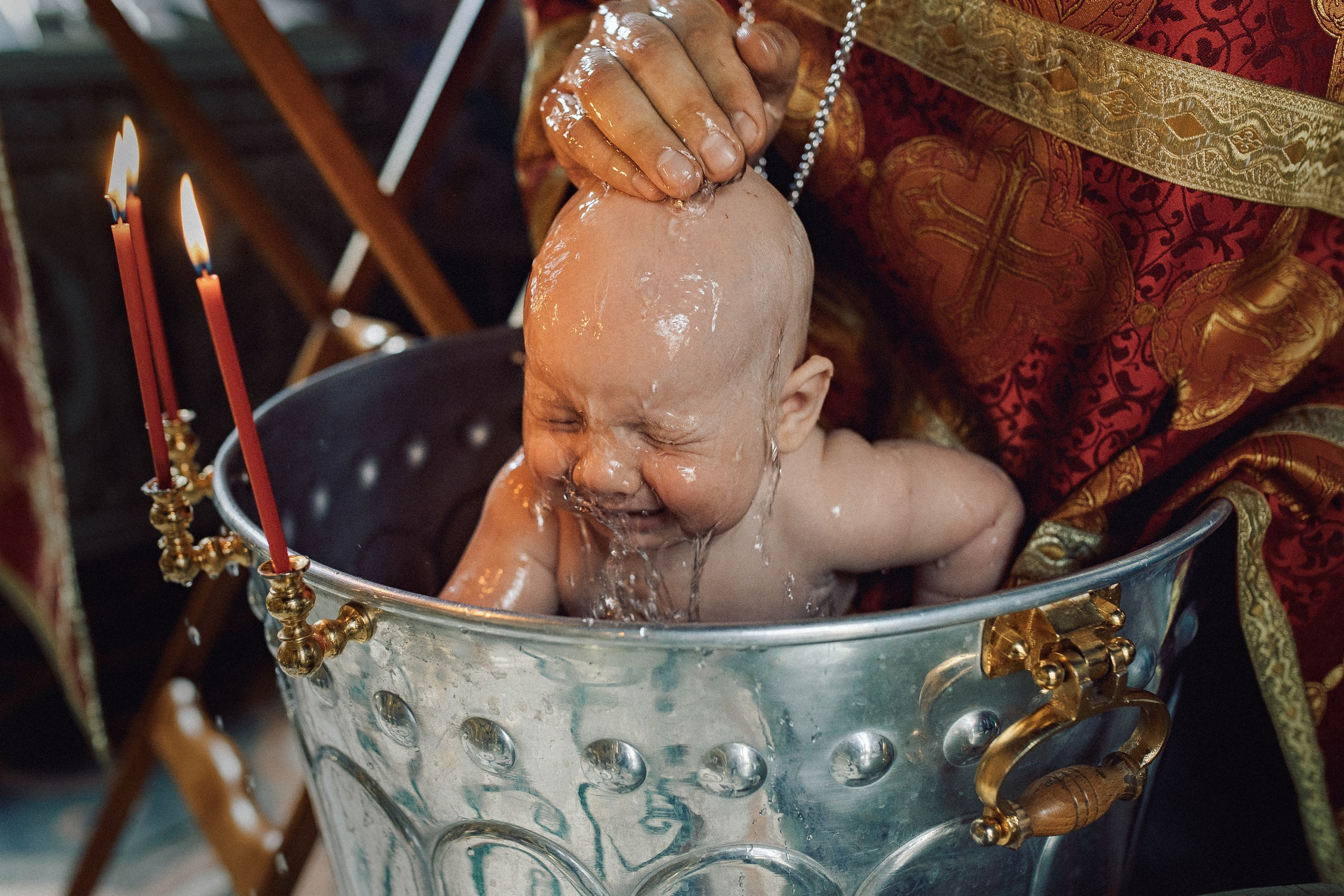 Крещение Леши