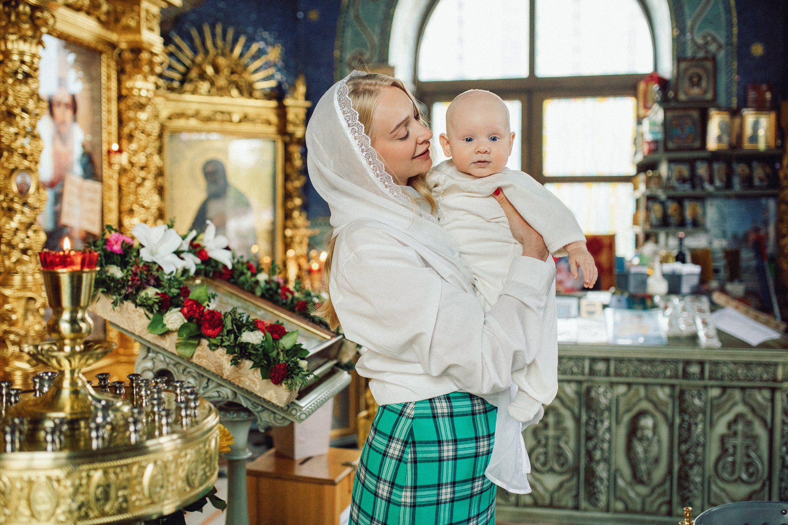 Крещение Леши