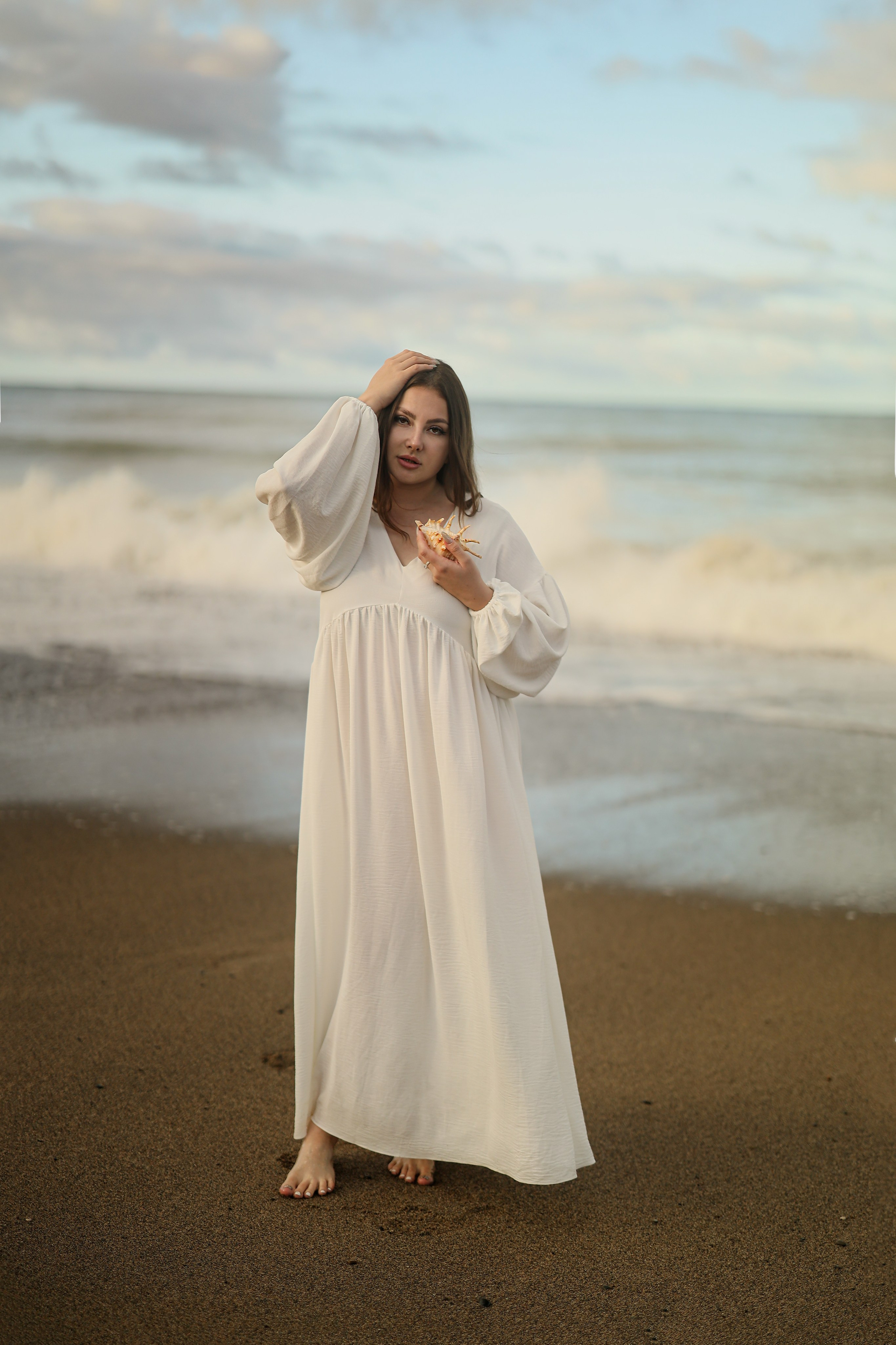 Семейная фотосессия на пляже в Сухуме. Свадебный и семейный фотограф в Абхазии Жанна Соснина