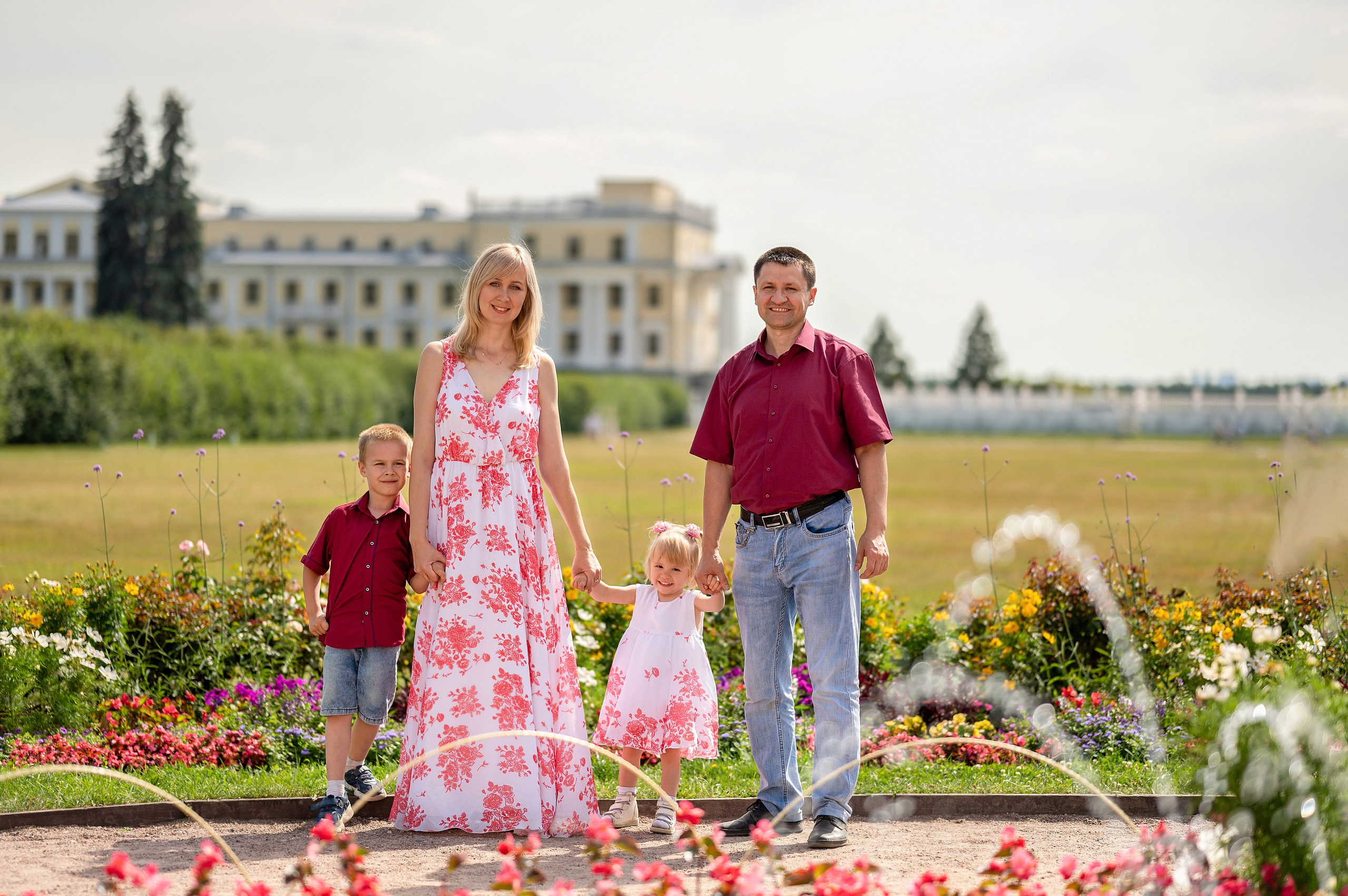 Прогулка в Усадьбе Архангельское. Детский и семейный фотограф г. Москва Оксана Катаджи