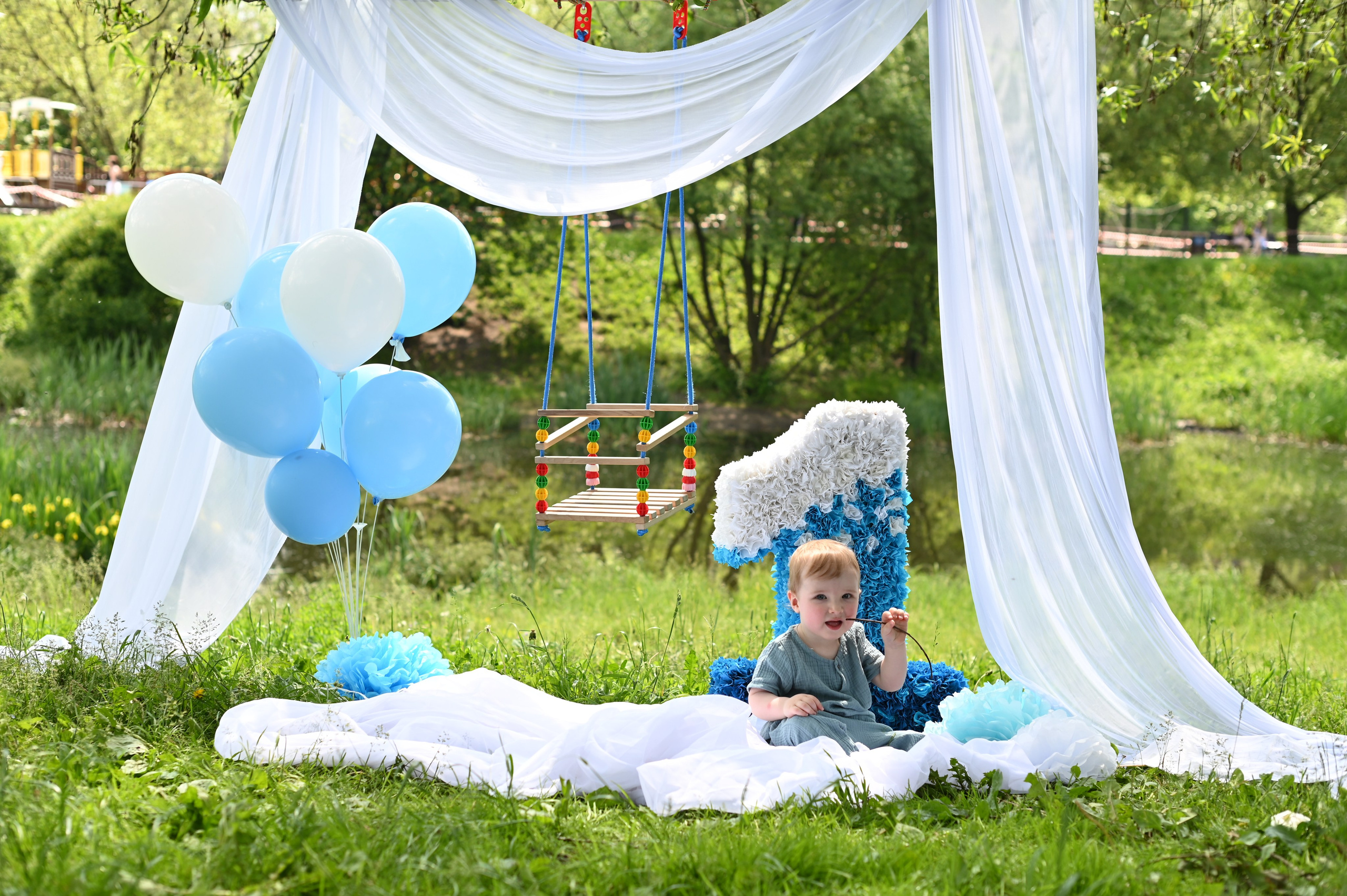 1 годик. Детский и семейный фотограф г. Москва Оксана Катаджи