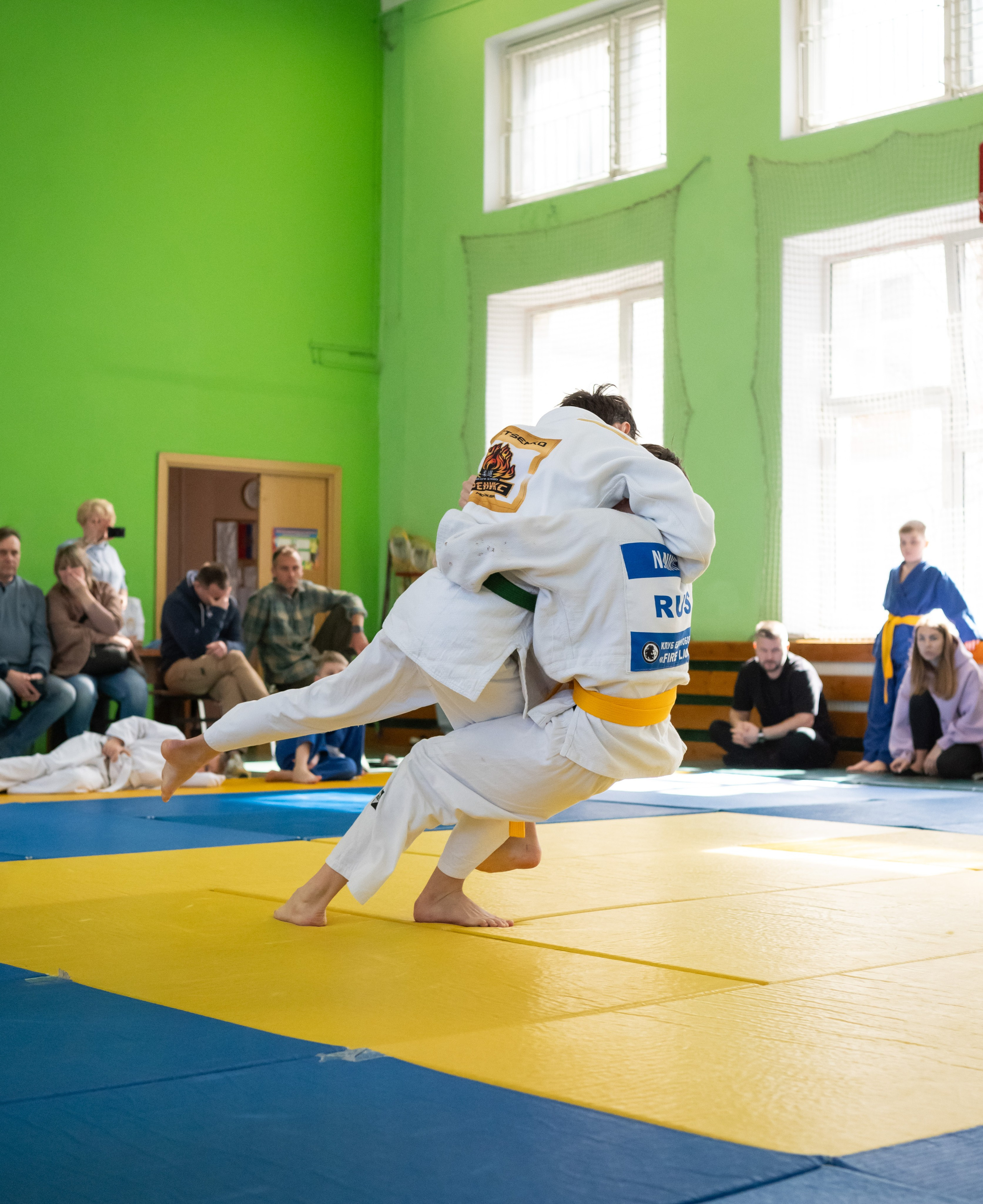Спортивные соревнования по Дзюдо. Детский и семейный фотограф г. Москва Оксана Катаджи
