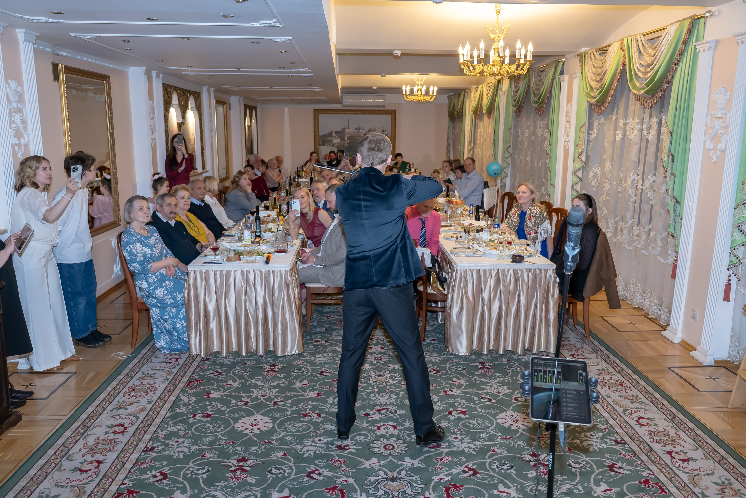 Юбилей Виктора. Фотограф в Москве