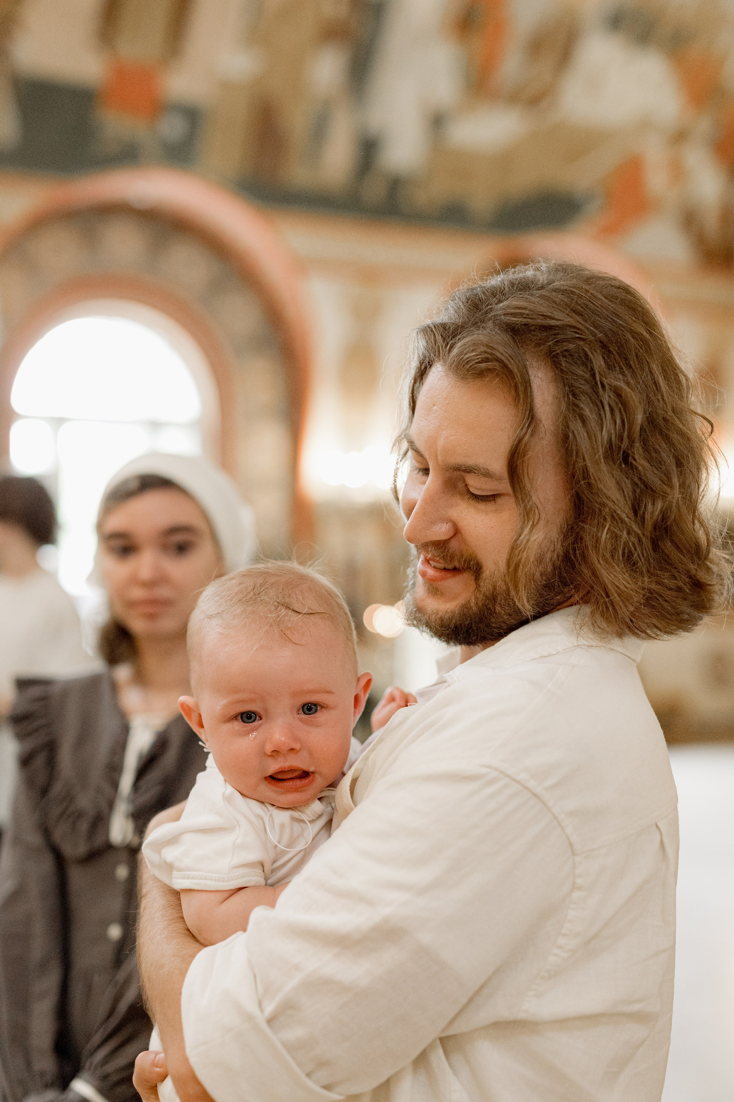 Таинство Крещения Веры. Фотограф новорождённых Newborn Москва