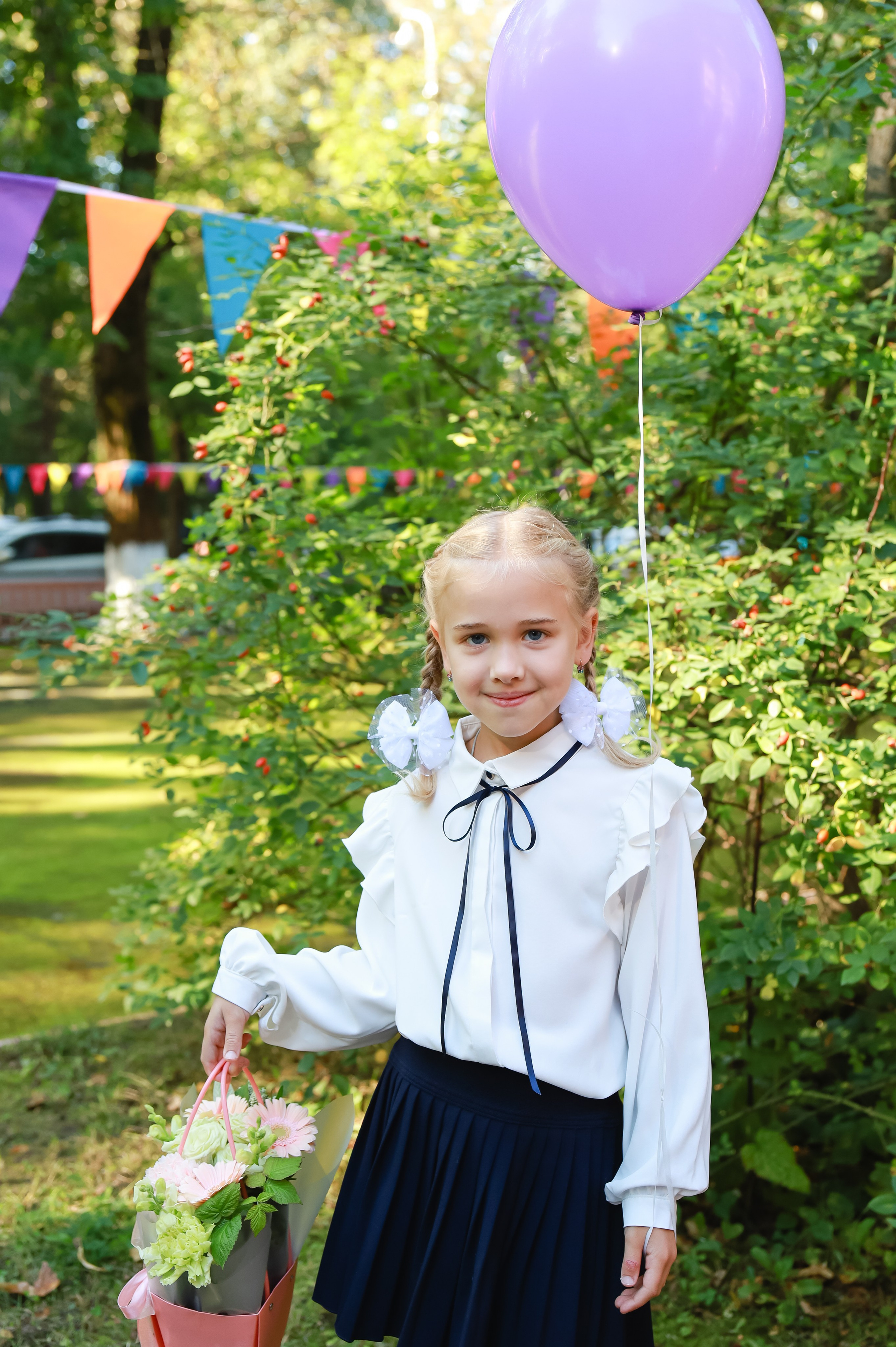 1 сентября на линейке и в школе. Визуал для эспертов и блогеров