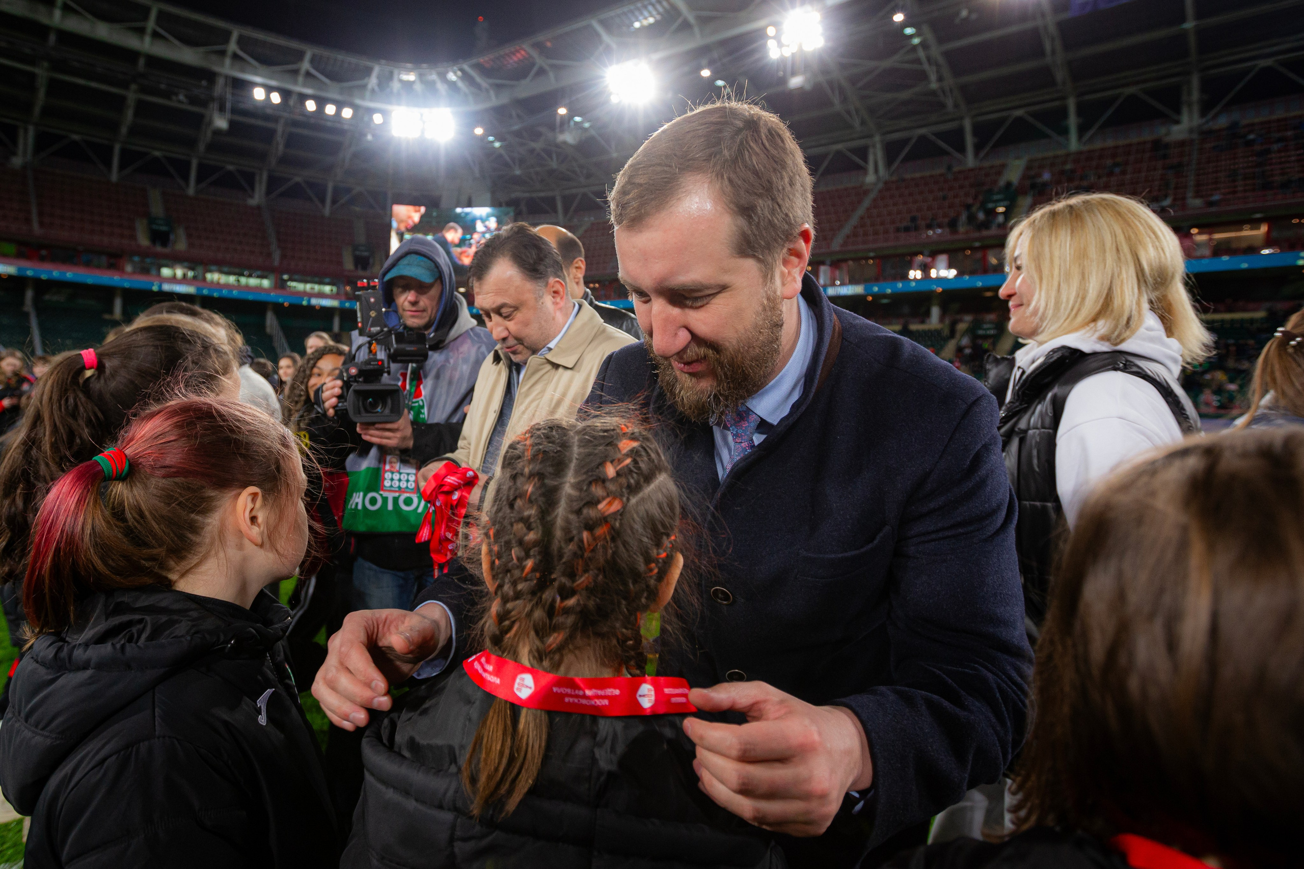 НАГРАЖДЕНИЕ ЖЕНСКОГО ОТДЕЛЕНИЯ АКАДЕМИИ ФК ЛОКОМОТИВ. Artem Zenin Photography