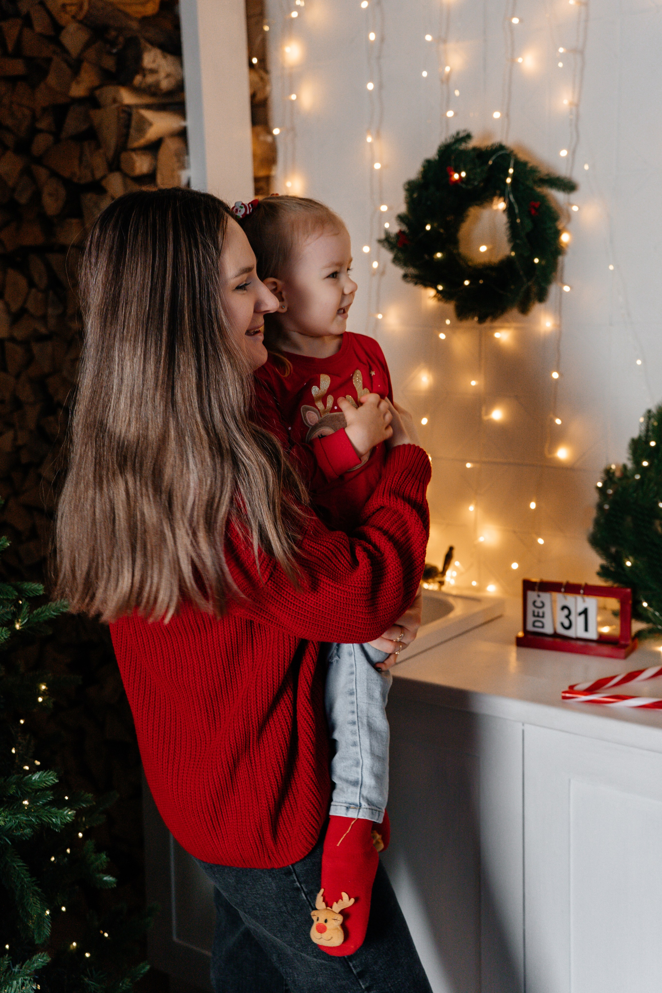 Семейная новогодняя история. Ваш семейный фотограф в Минске — Вика Трегубова