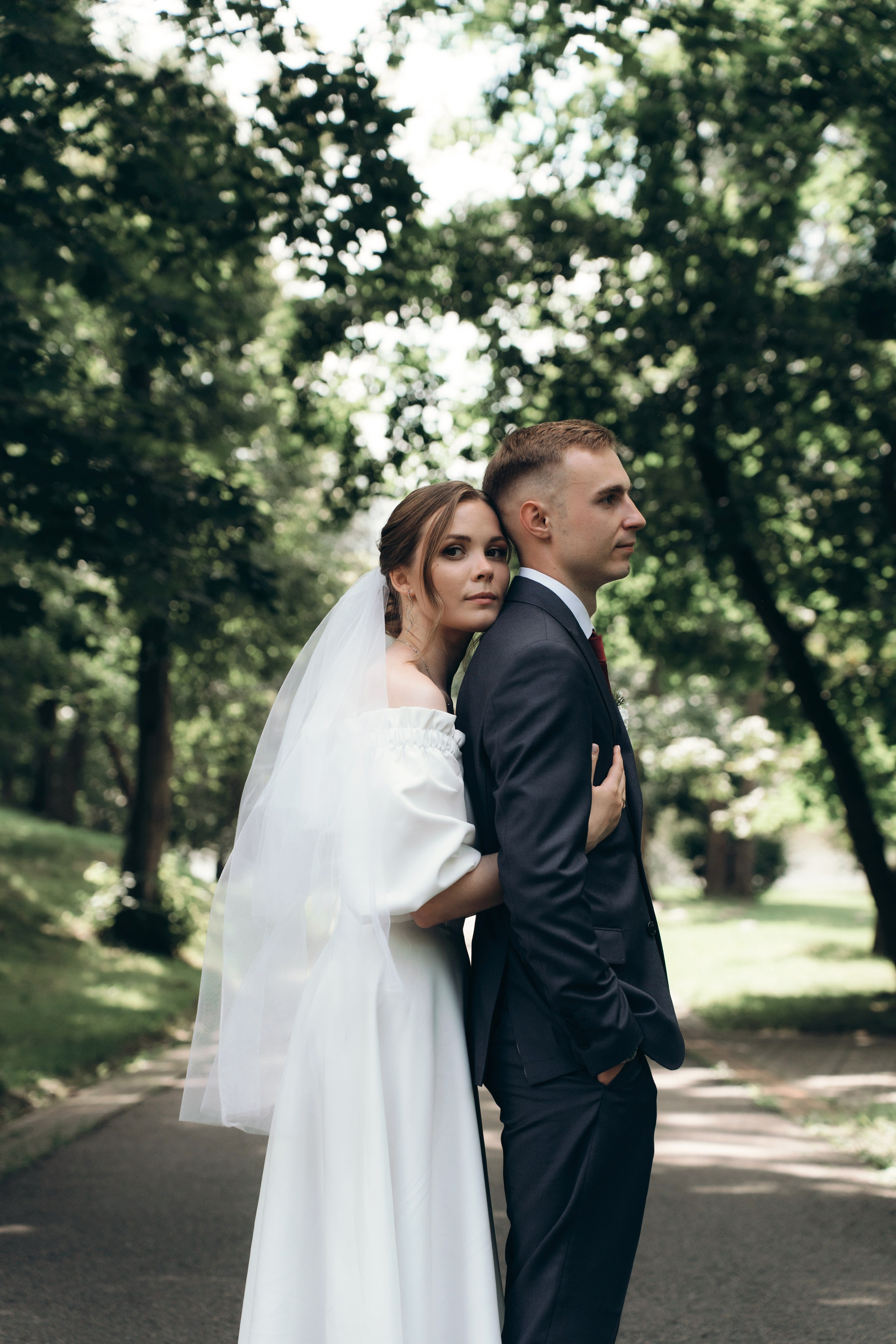 Свадебная прогулка в Лошицком парке. Ваш семейный фотограф в Минске — Вика Трегубова