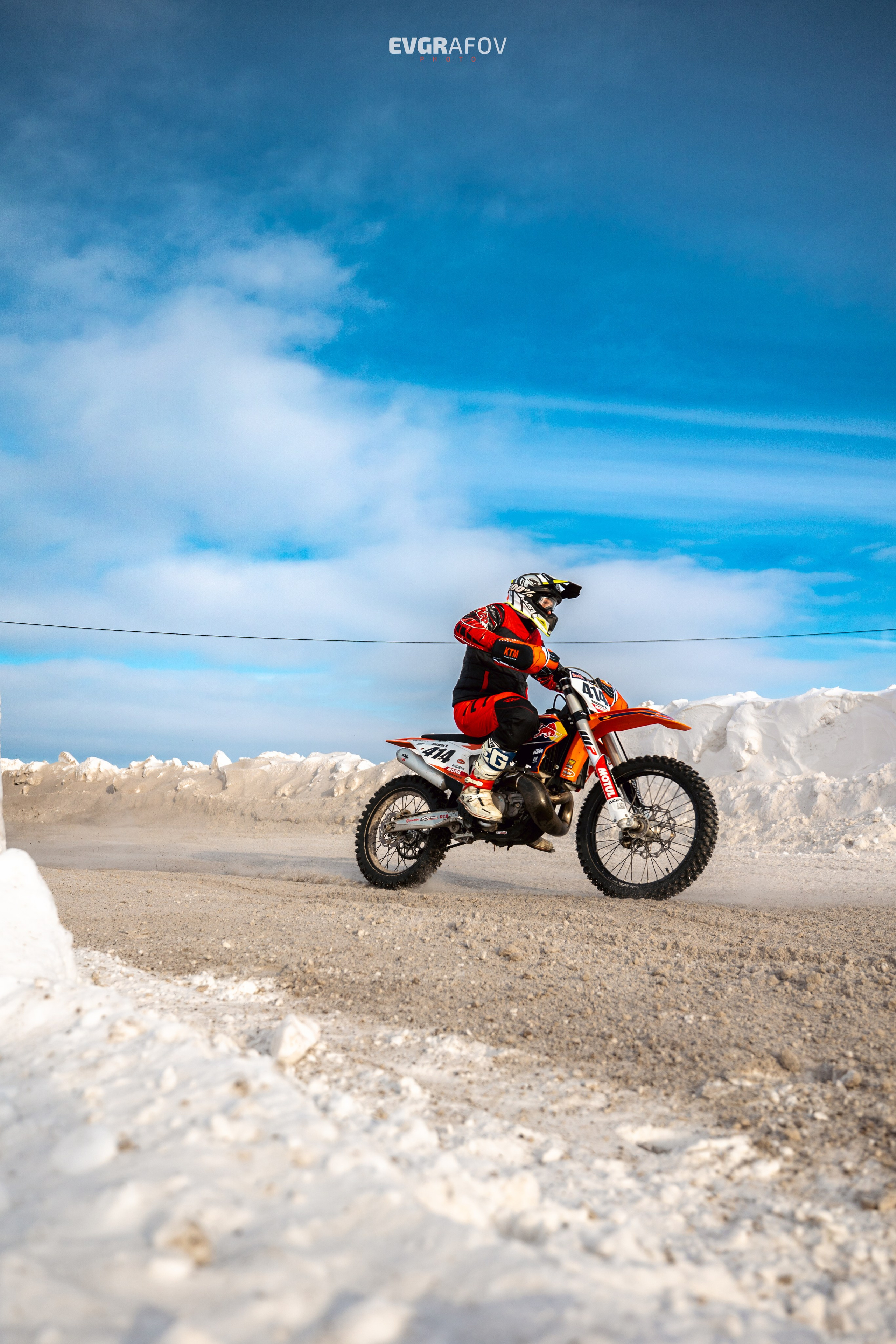 Открытый кубок Республики Татарстан по мотокроссу 3 этап. 4 февраля 2024 г. Фотограф Евграфов Александр