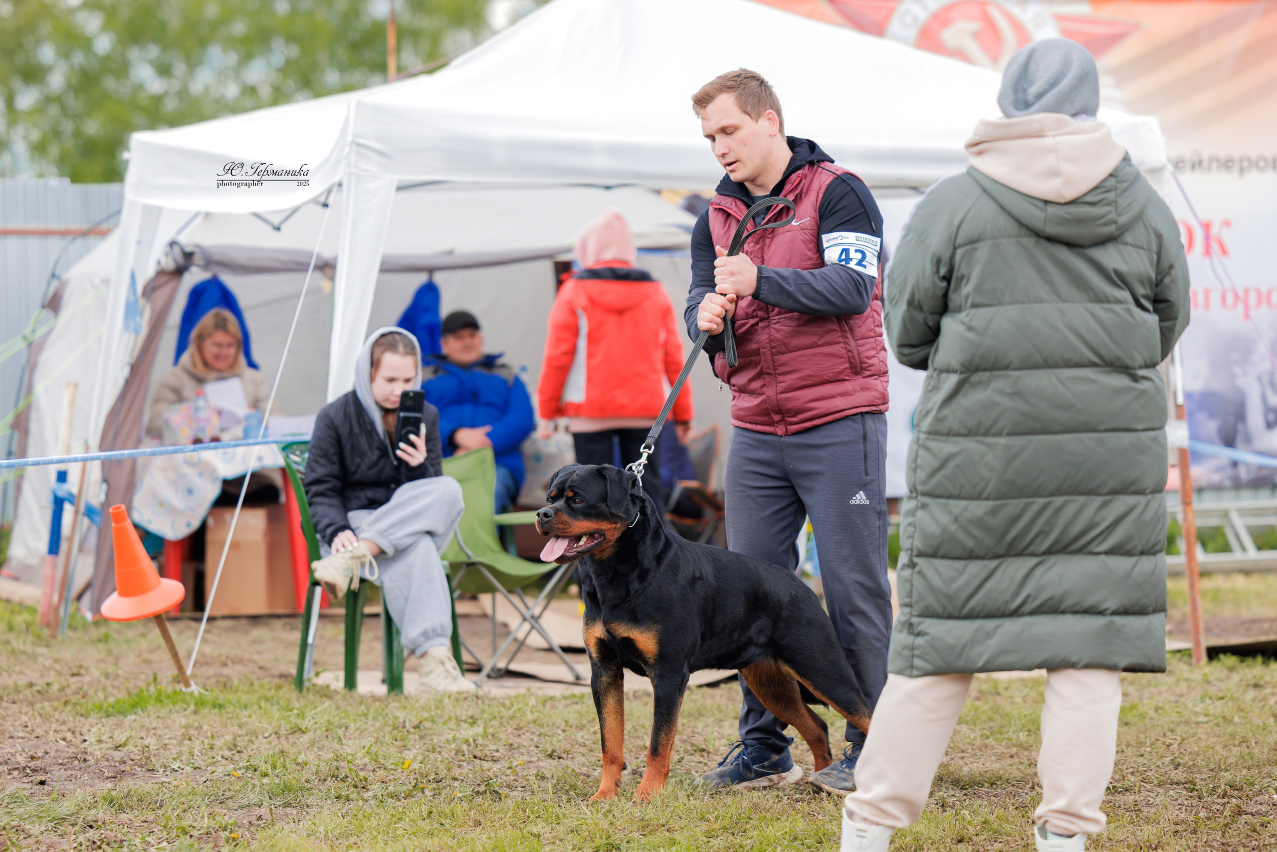 Нижний Новгород 2хмоно ротвейлеров 10-11.05.2025. Фотограф-анималист Юлия Германика