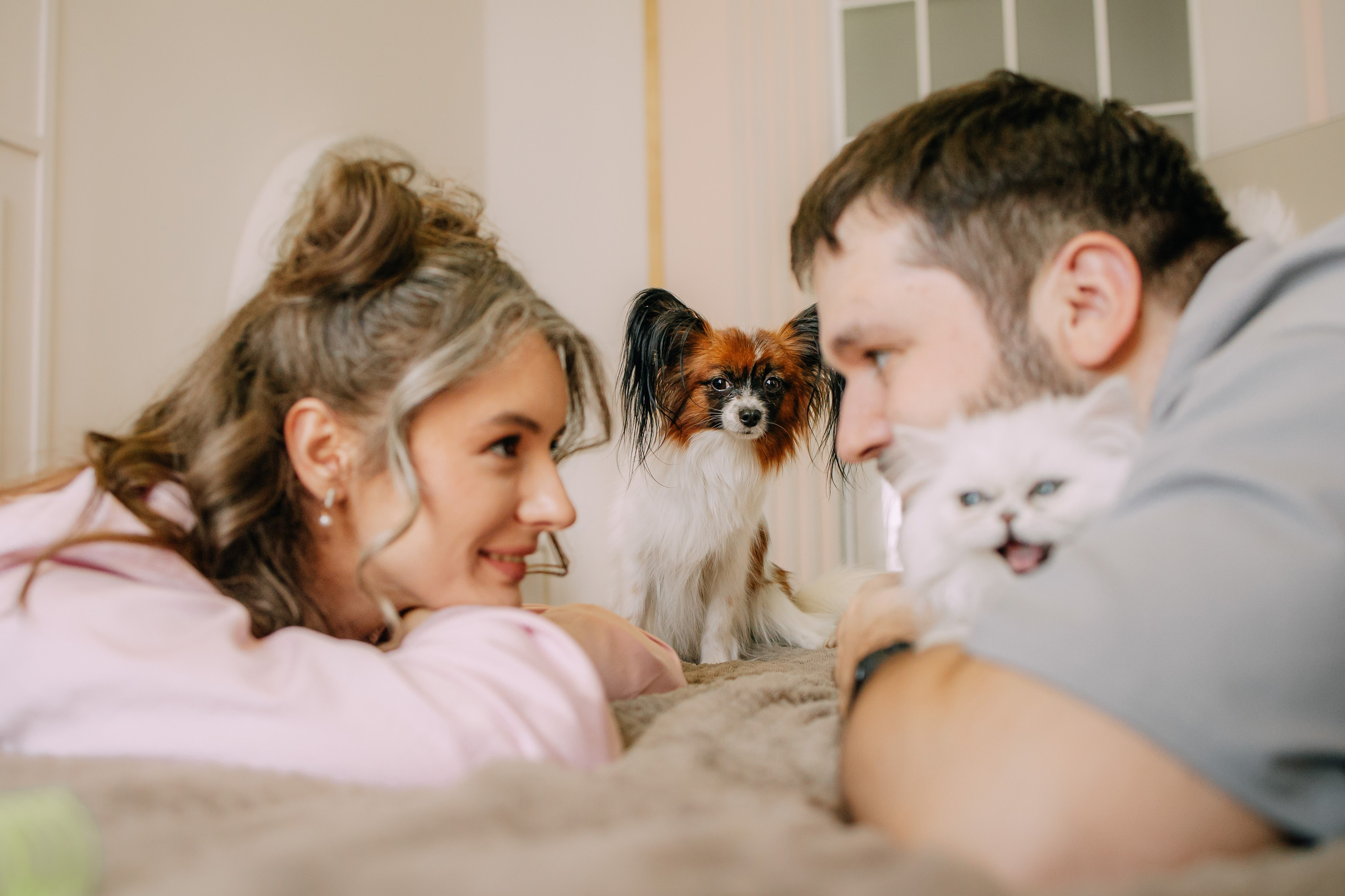 Султан, Мэй Мэй и Шанталь и их семья