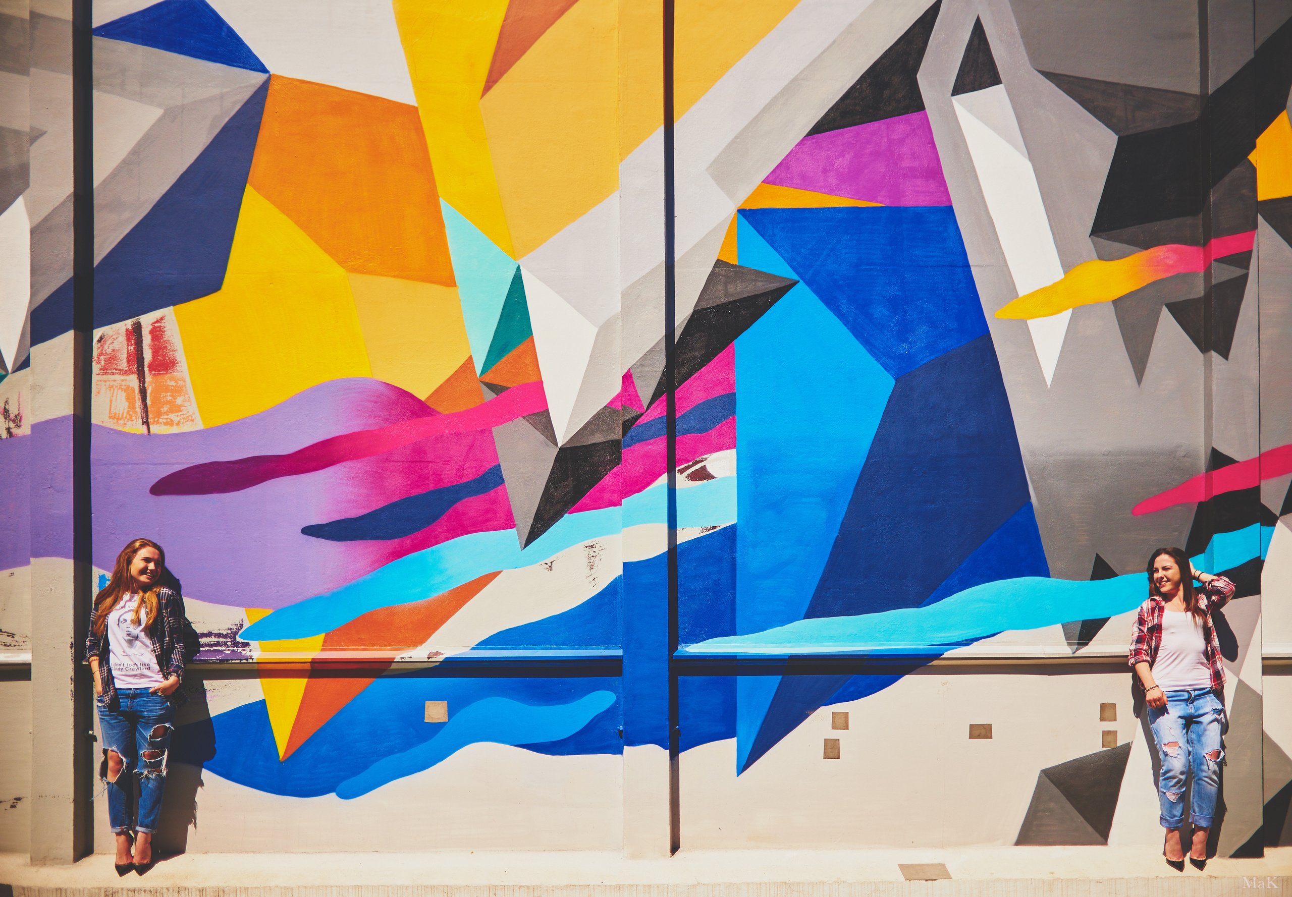 Прогулка с Александрой и Марией