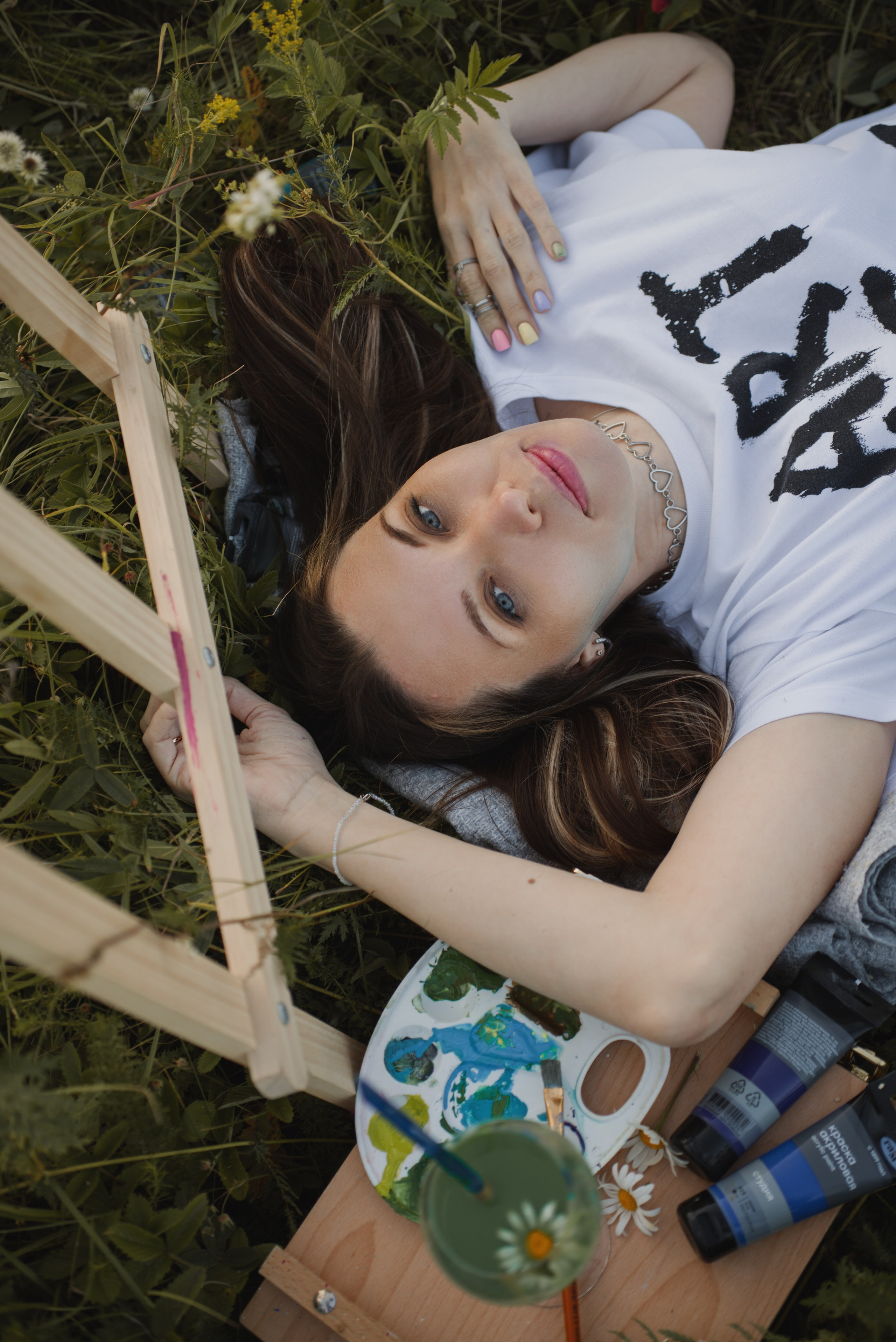 Виктория художник. Фотограф Людмила Белова