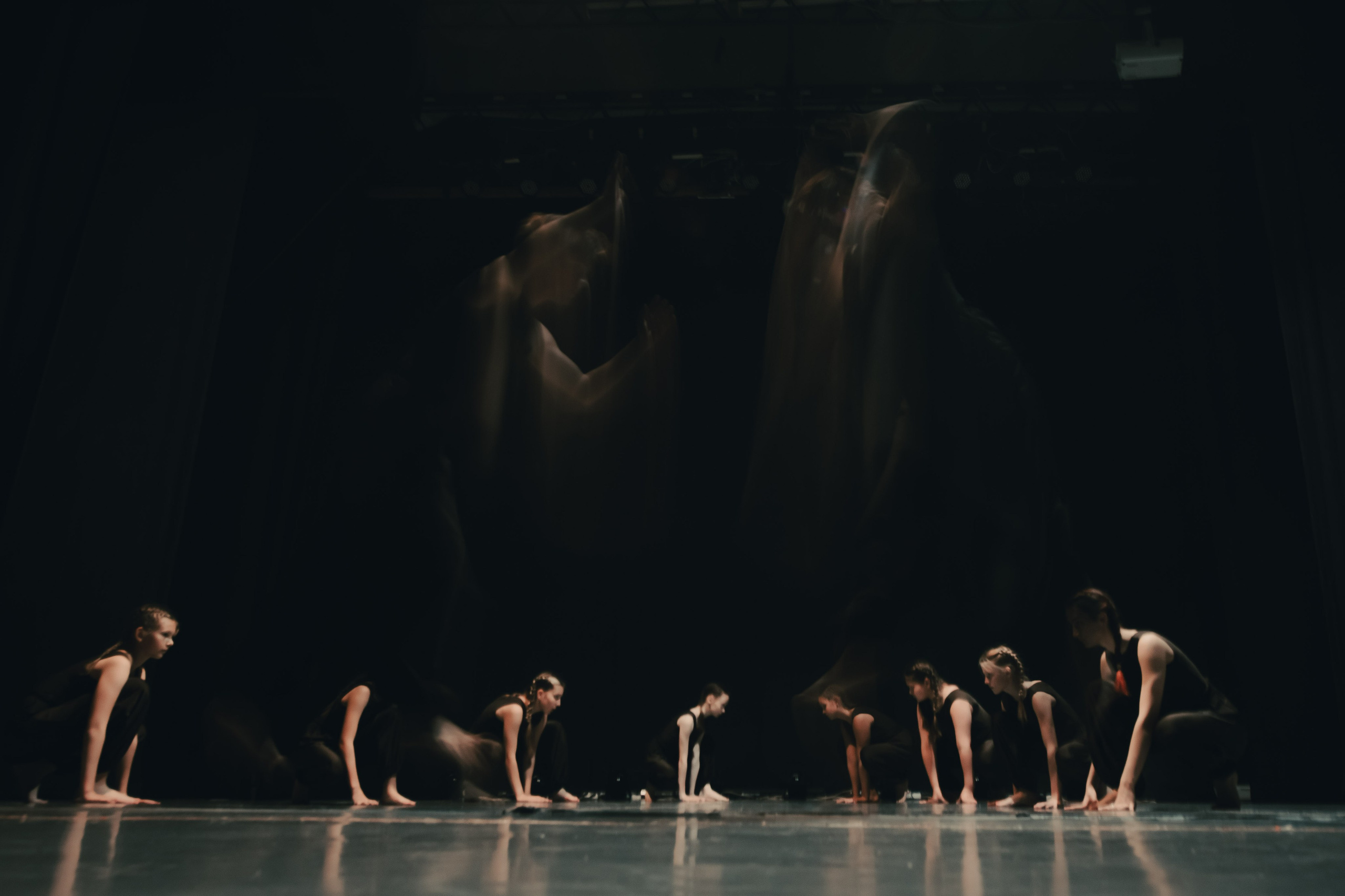 Rehearsal of the choreographic ensemble “Phoenix”, Velikiye Luki, 10/17/2023. Фотограф Кирилл Сафонов