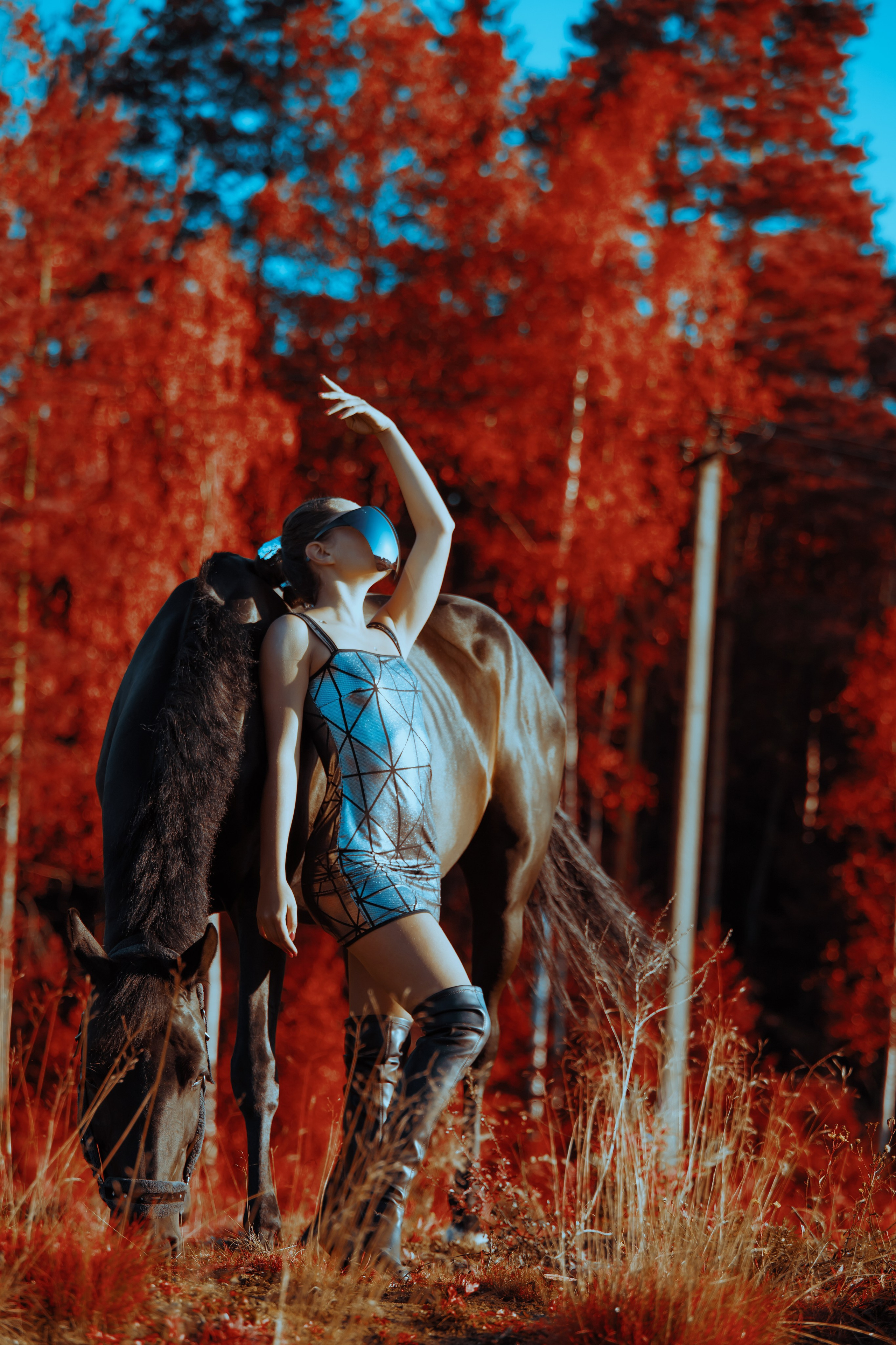 Первый контакт. Конный фотограф в Санкт-Петербурге Анна Лебедева