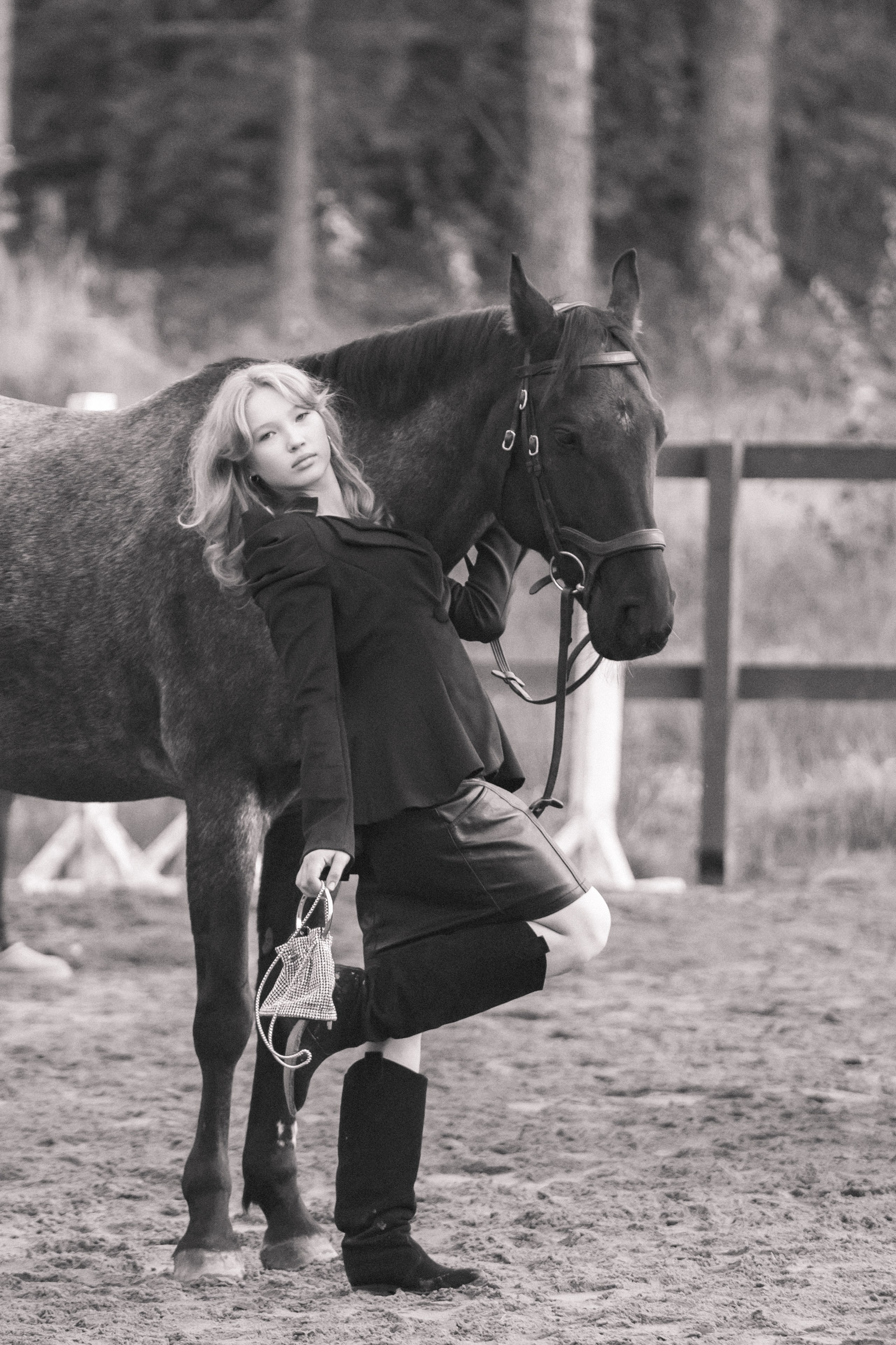 Проект DEFILE. Конный фотограф в Санкт-Петербурге Анна Лебедева