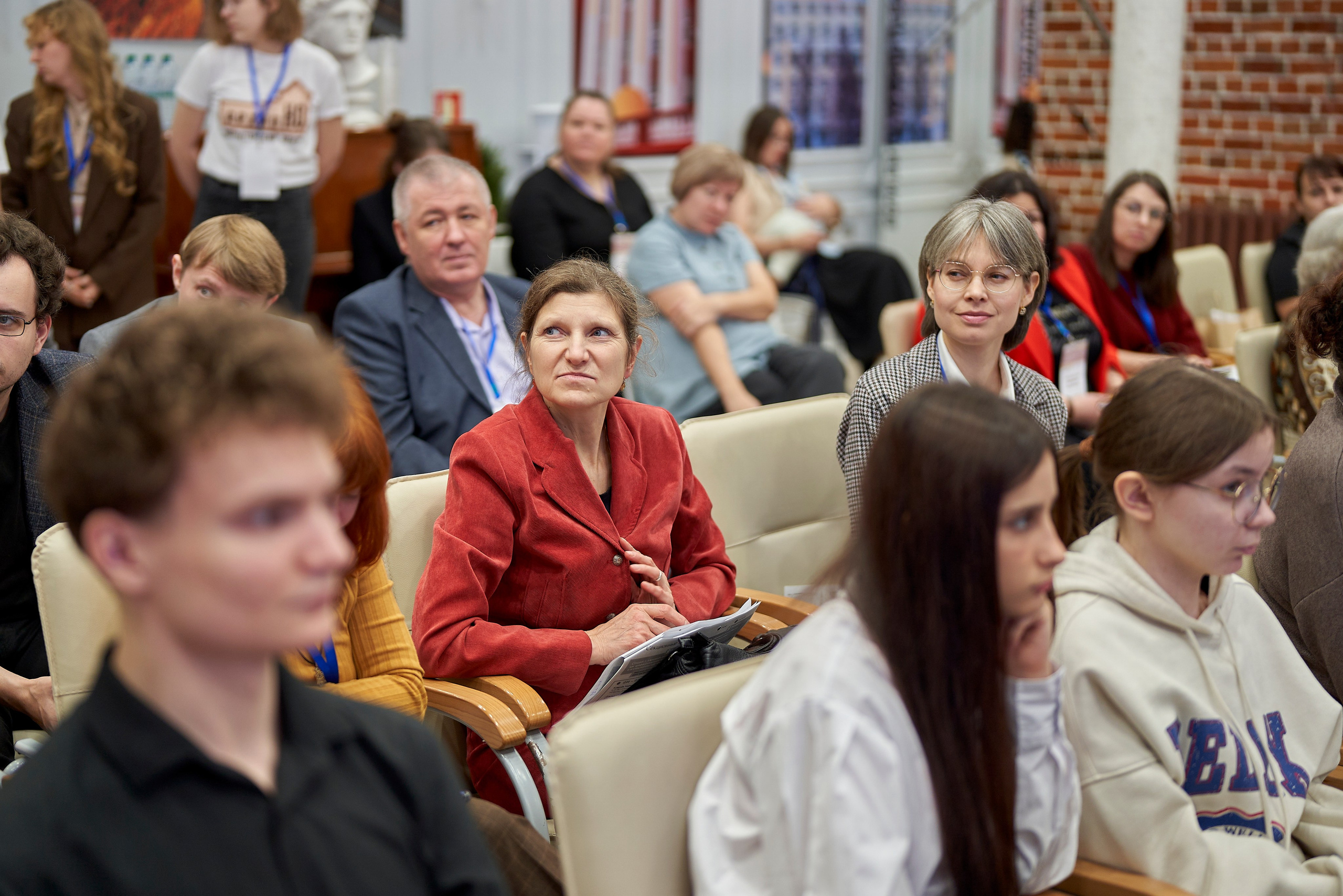 Межрегиональная конференция «Архивы и волонтерство в эпоху глобальной цифровизации». Репортажный фотограф Вилянов Евгений. Нижний Новгород