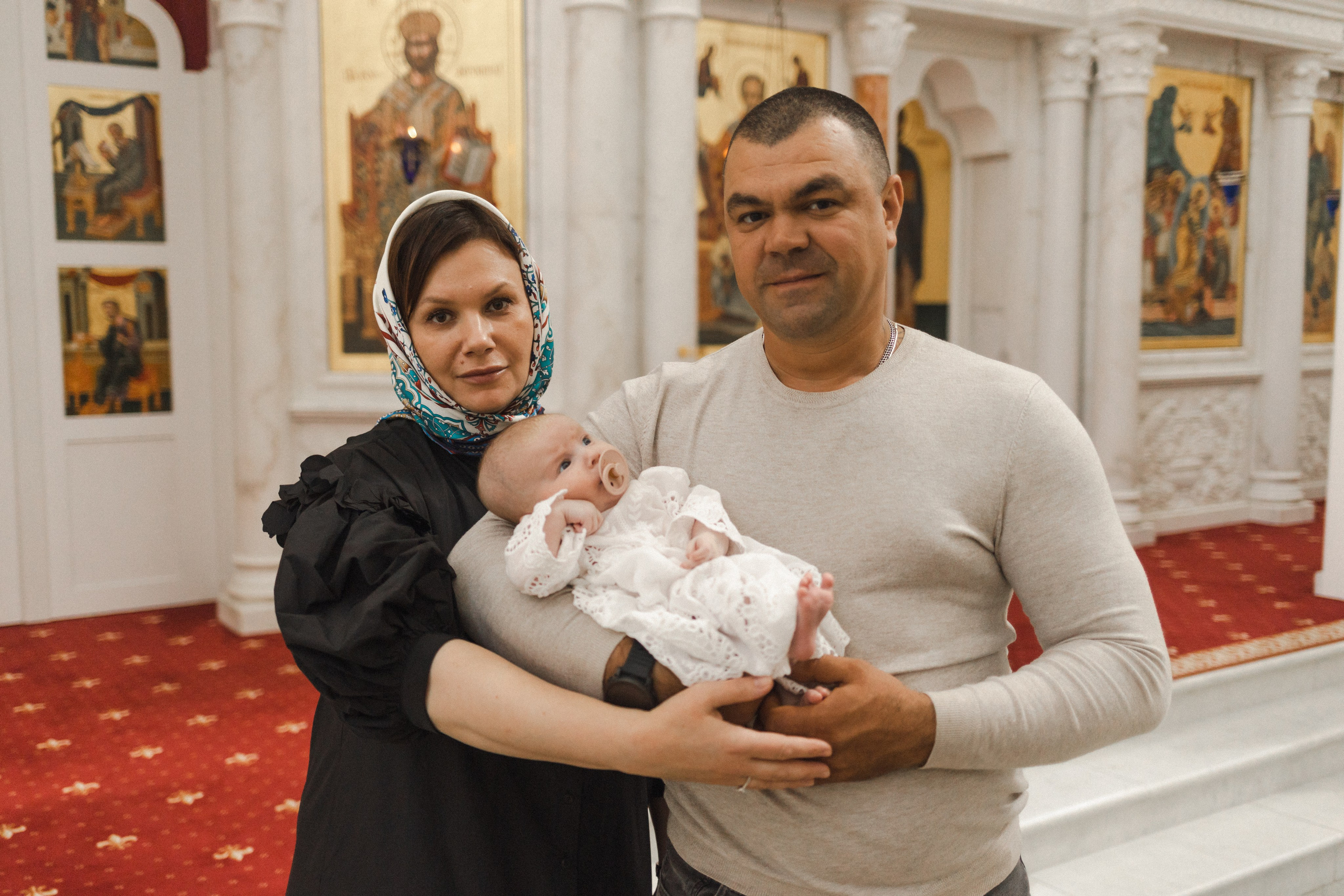 Крещение Стефании. Семейный фотограф в Москве