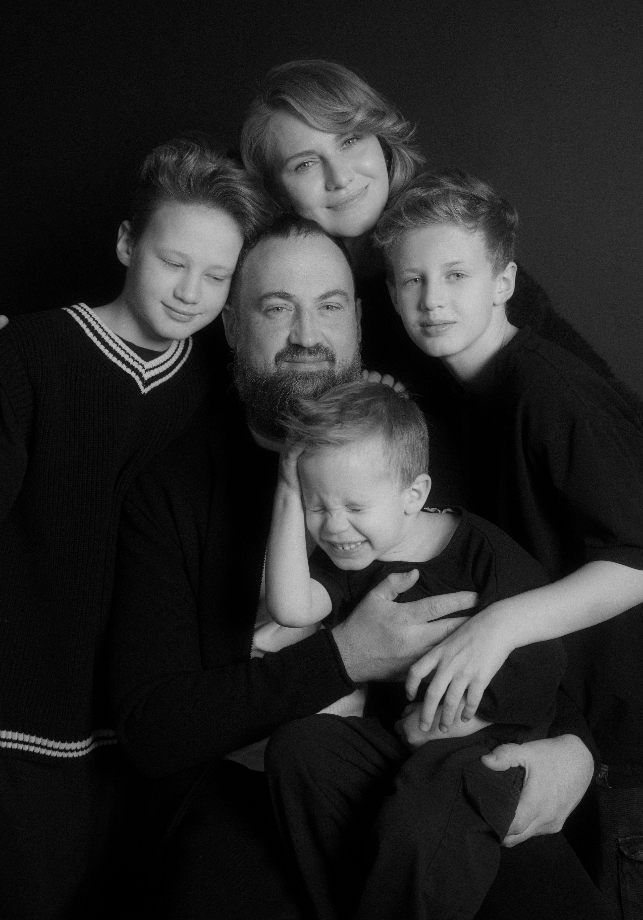 Сергей + Юля + Даня + Дима + Слава. Семейный и детский фотограф Юлия Шох