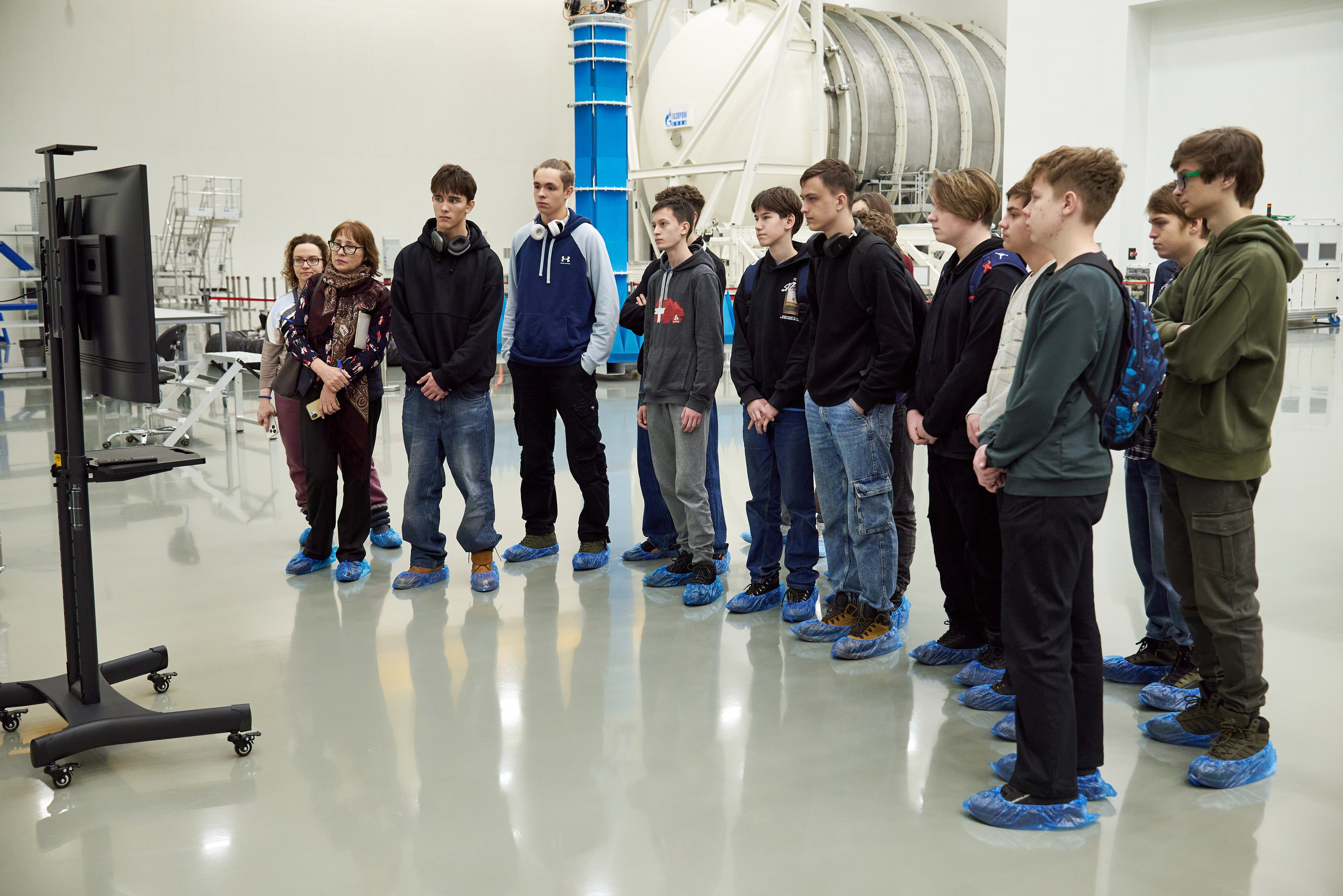 Экскурсия в «Газпром Космические системы». Фотограф Щёлково