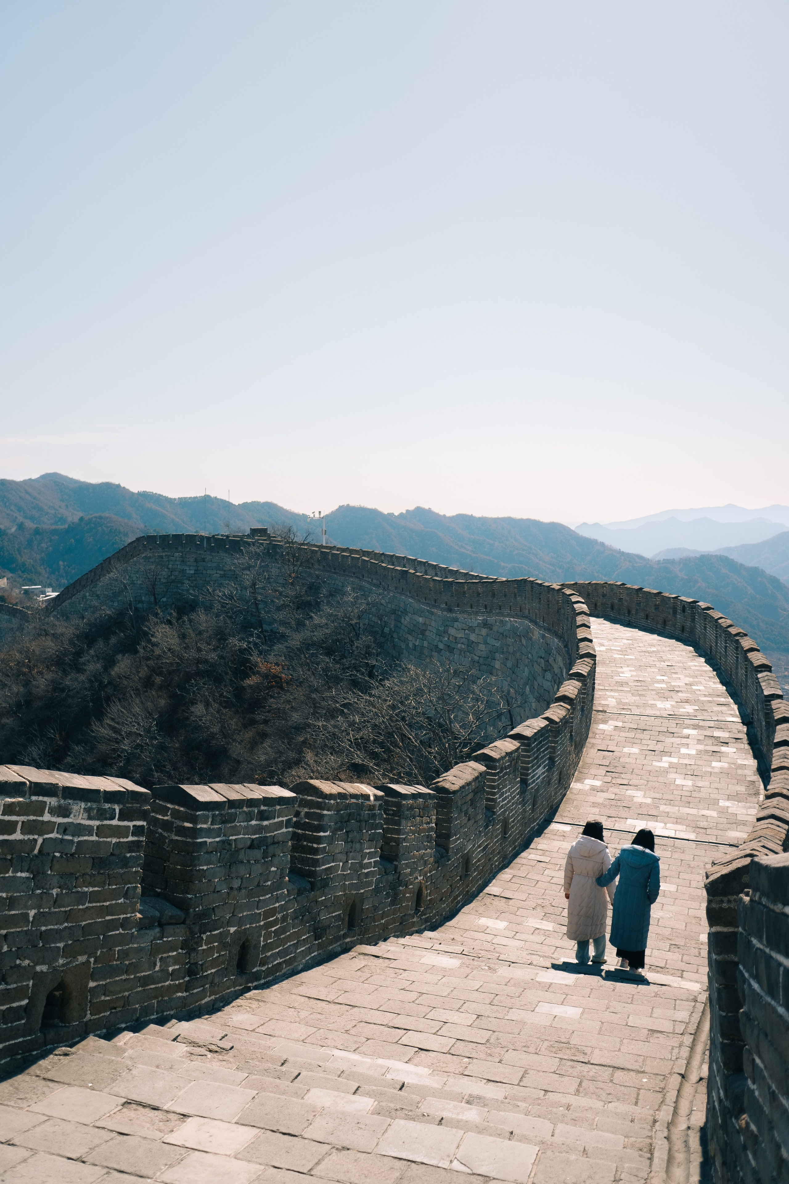 Photoshoot on the Great Wall of China