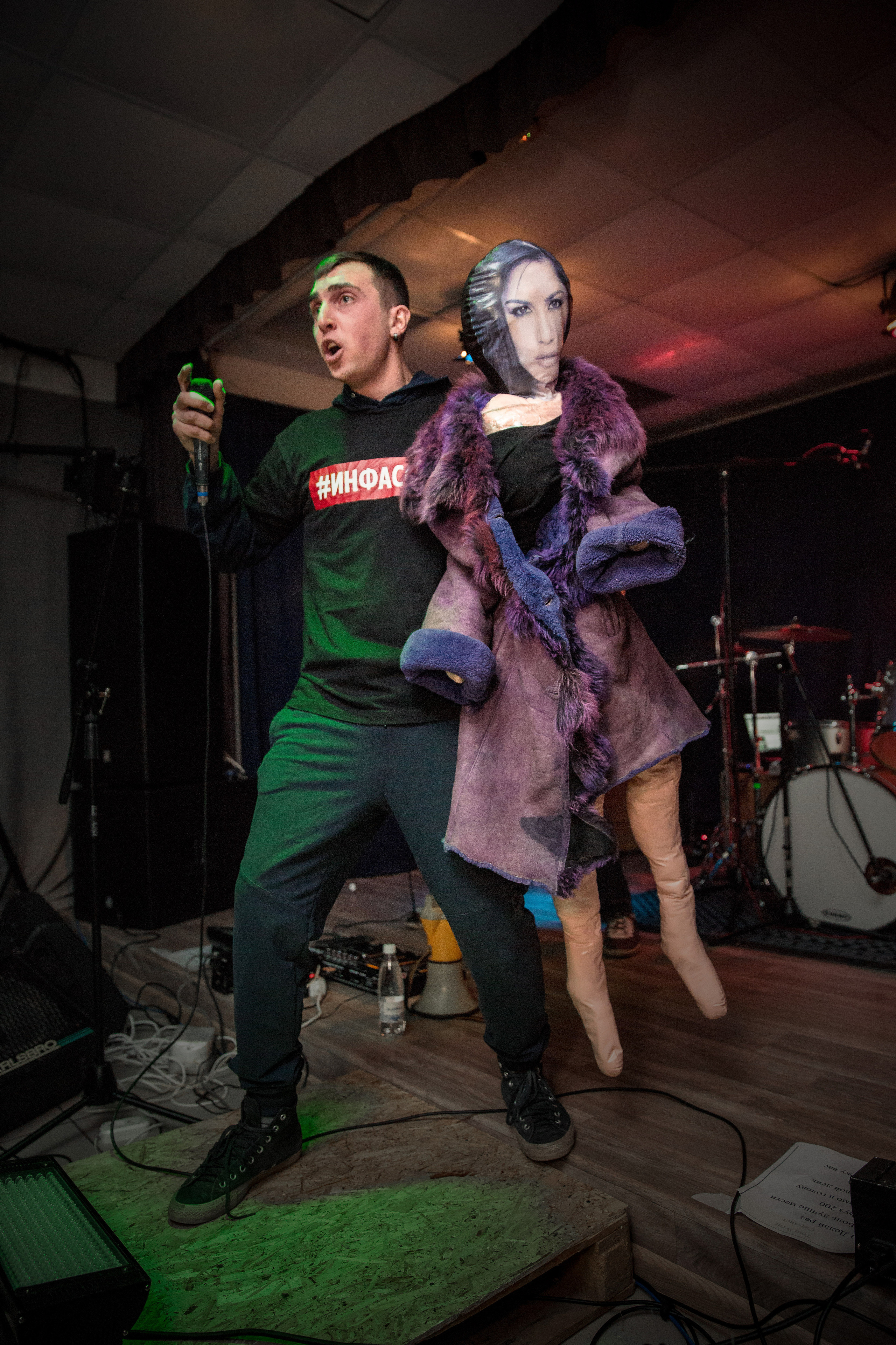 ИНФАСОТКА + Tom Wear. Концертный фотограф Наталья Сорокина