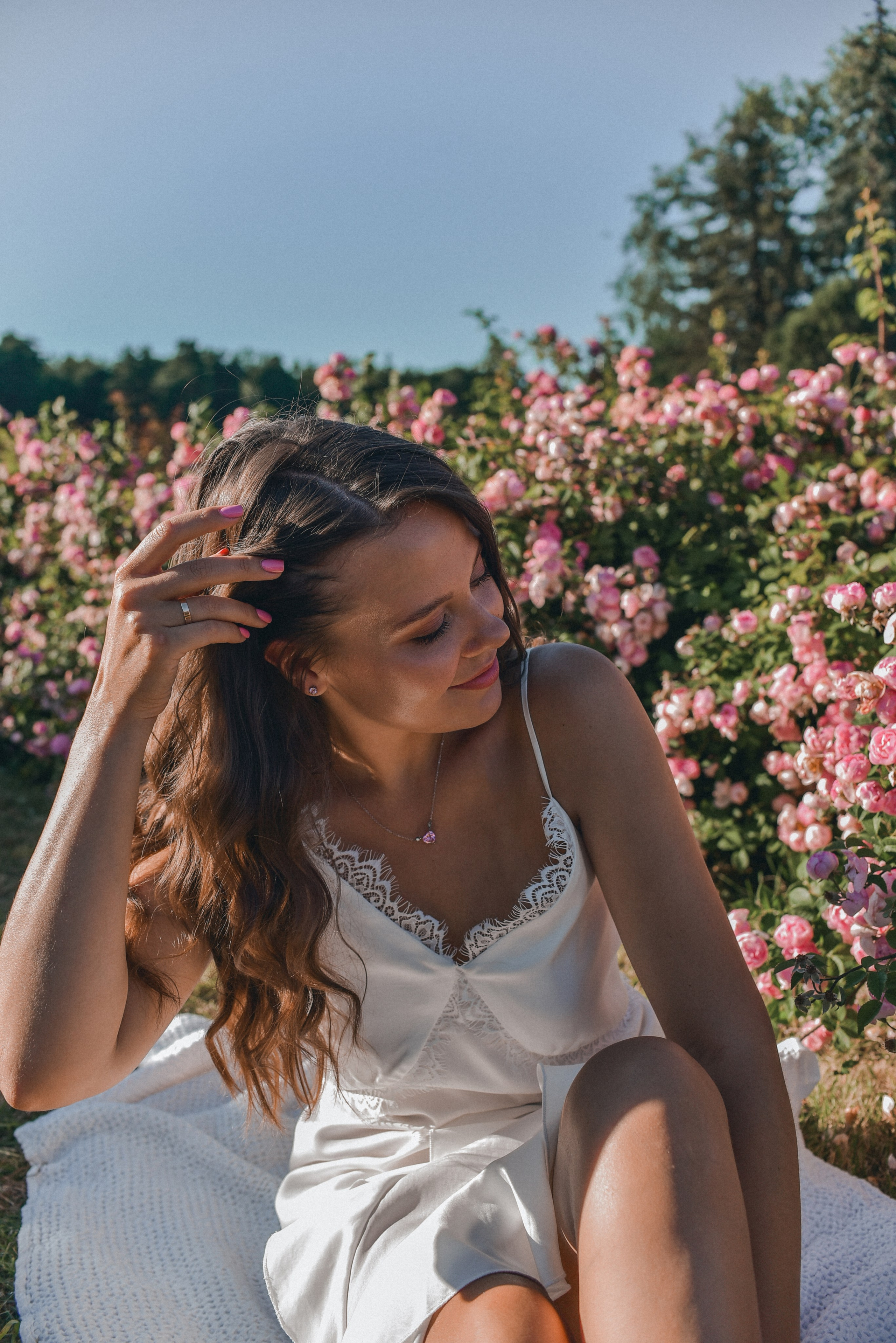 Розовая роща. Семейный фотограф Milena feel it