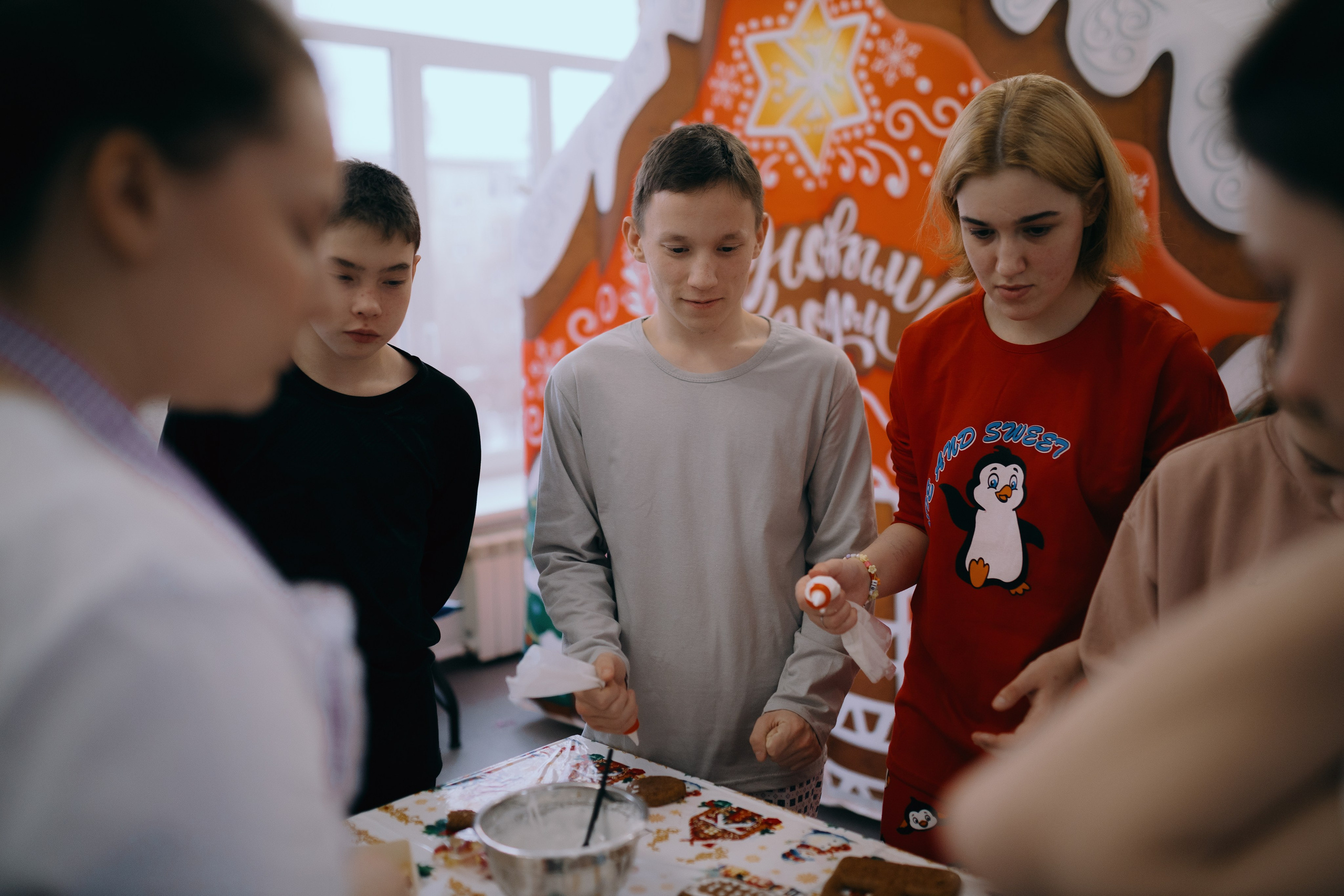 Пижамная вечеринка в школе-интернате № 5 // 27.12.2024. Денис Прохоров Фотограф в г. Магнитогорск