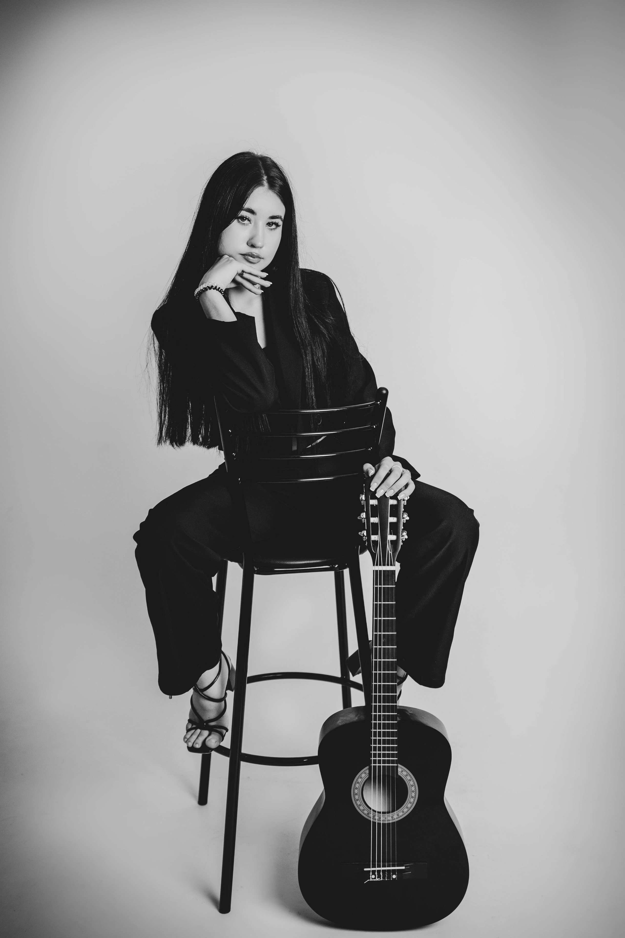 Съёмка в студии, ЧБ. Фотограф Сочи. Фотосессии. Свадебный фотограф