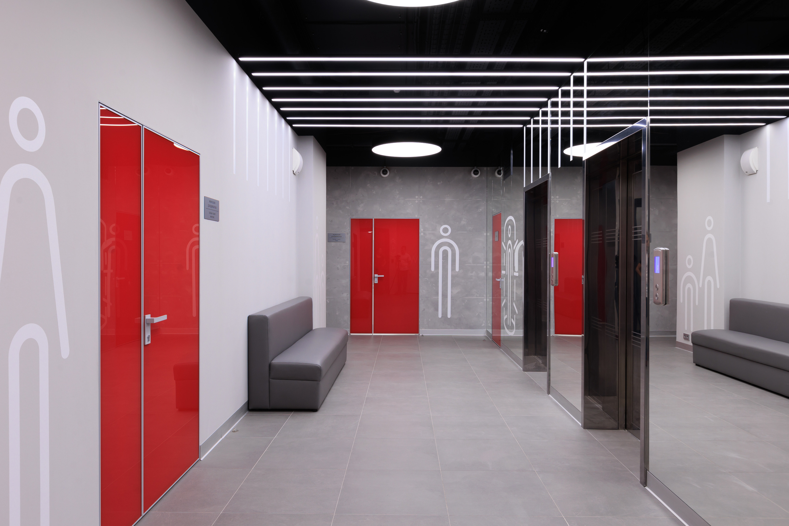 Фотограф для интерьерной съемки фитнес-клуба World Class Нагорный. Контент для бизнеса в Екатеринбурге Полдень Медиа