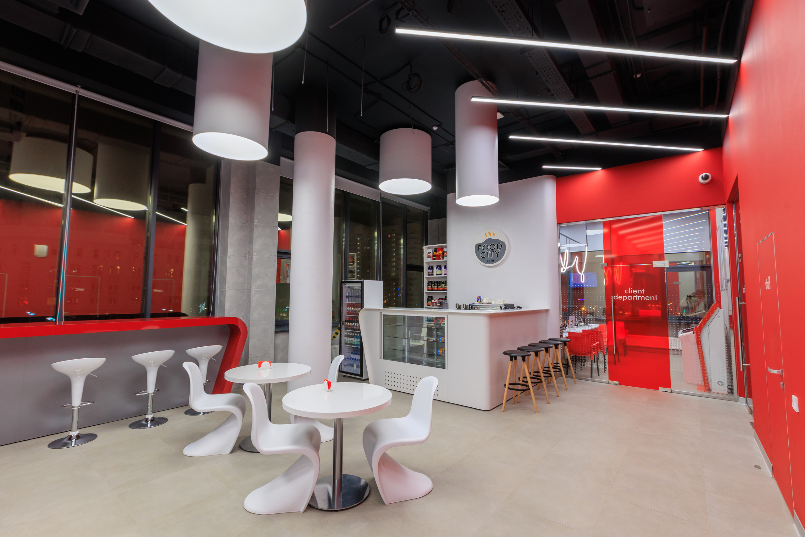 Фотограф для интерьерной съемки фитнес-клуба World Class Нагорный. Контент для бизнеса в Екатеринбурге Полдень Медиа