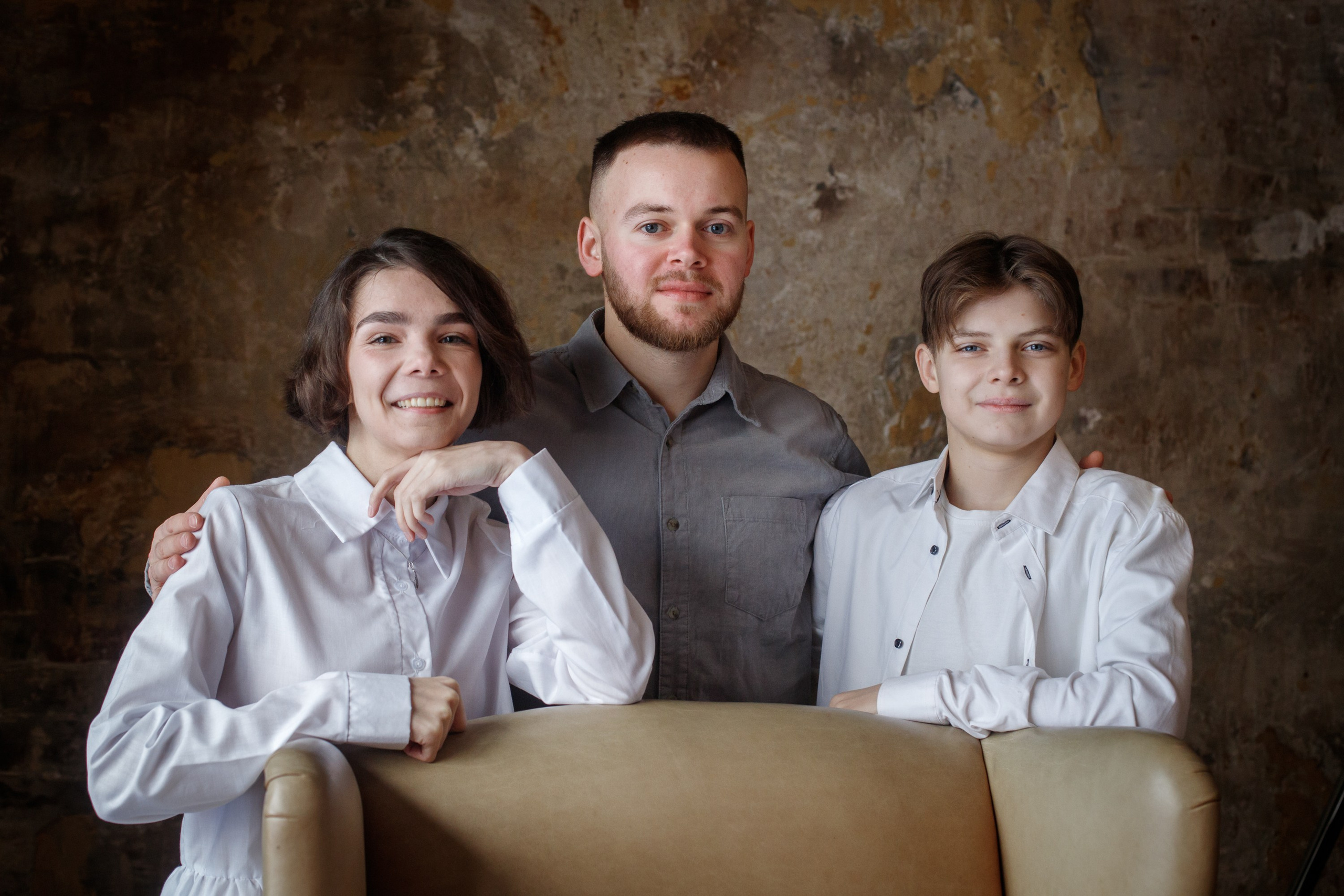 Большая семья на Рождество. Семейный и школьный фотограф в Москве Анна Ткач