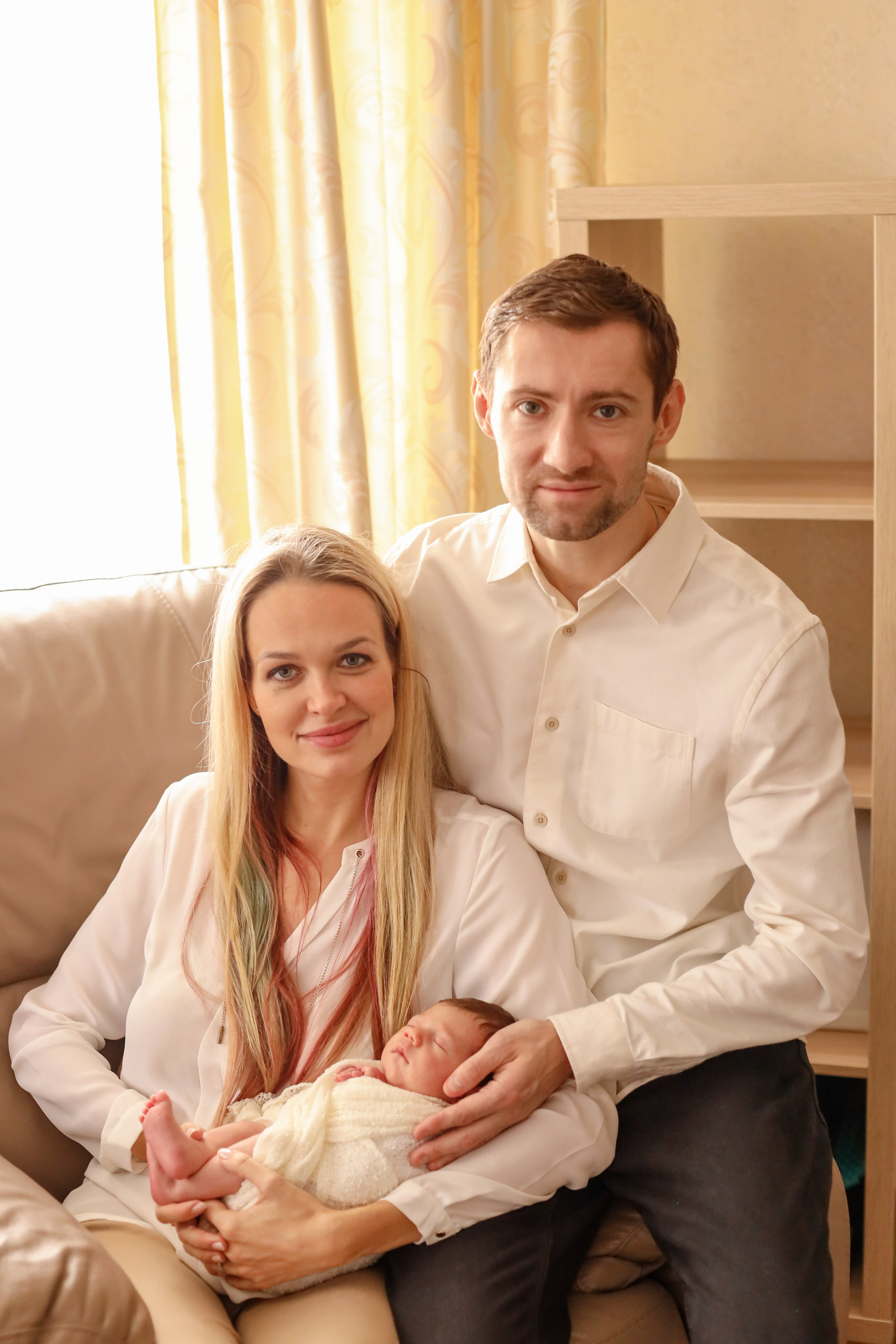 Семья Алины. Семейный фотограф и фотограф новорожденных в Санкт-Петербурге Алина Фе