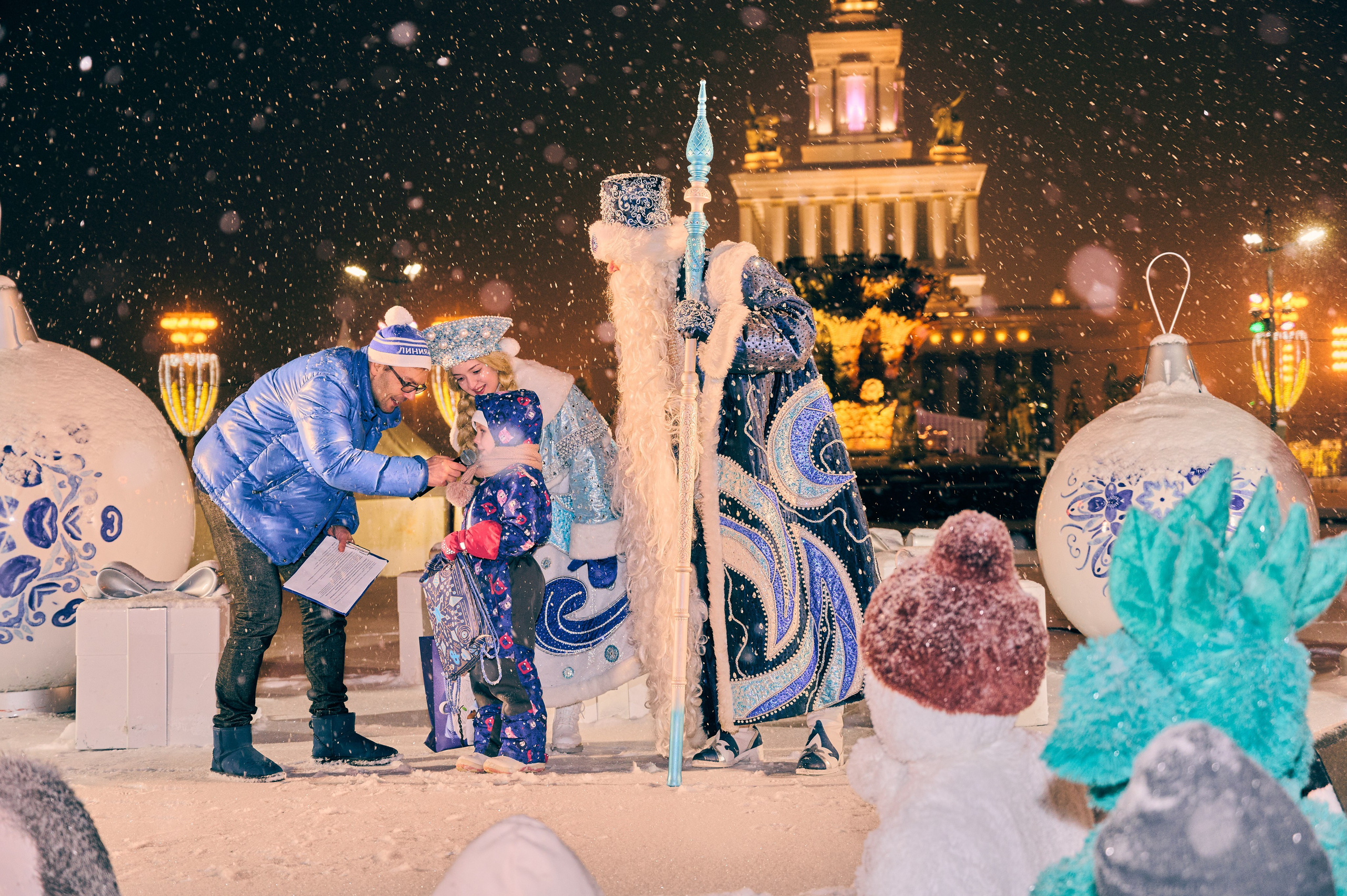Линия жизни и Дед Мороз на ВДНХ. Никита Хохловский фото и видео продакшн